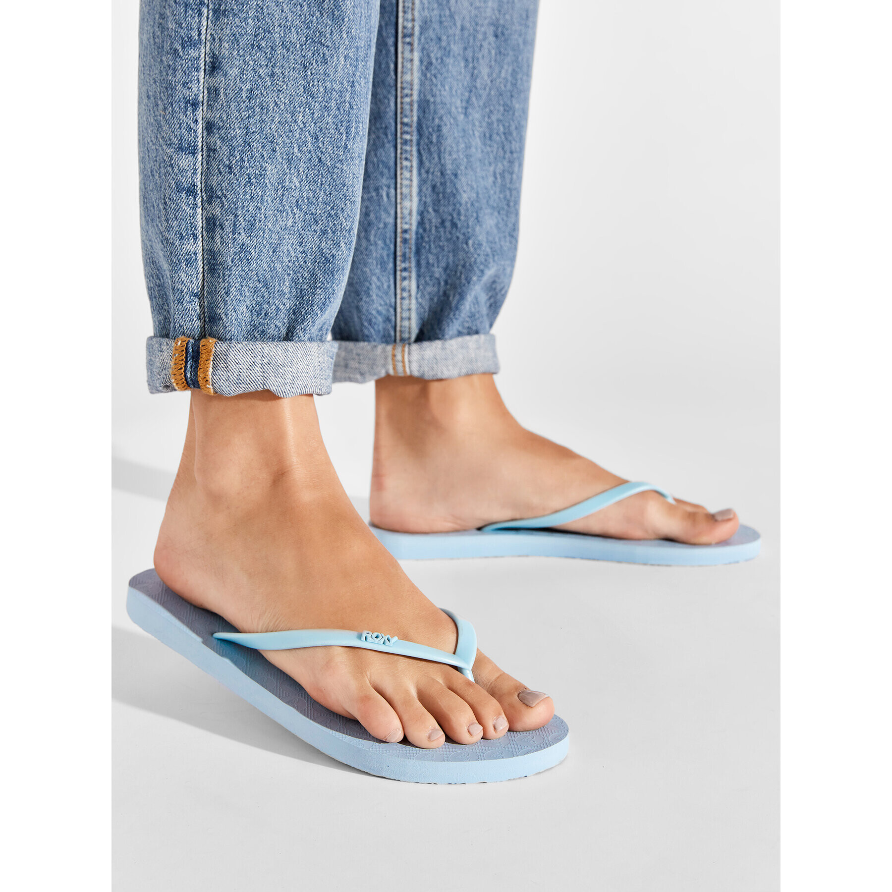 Roxy Джапанки ARJL100663 Син - Pepit.bg