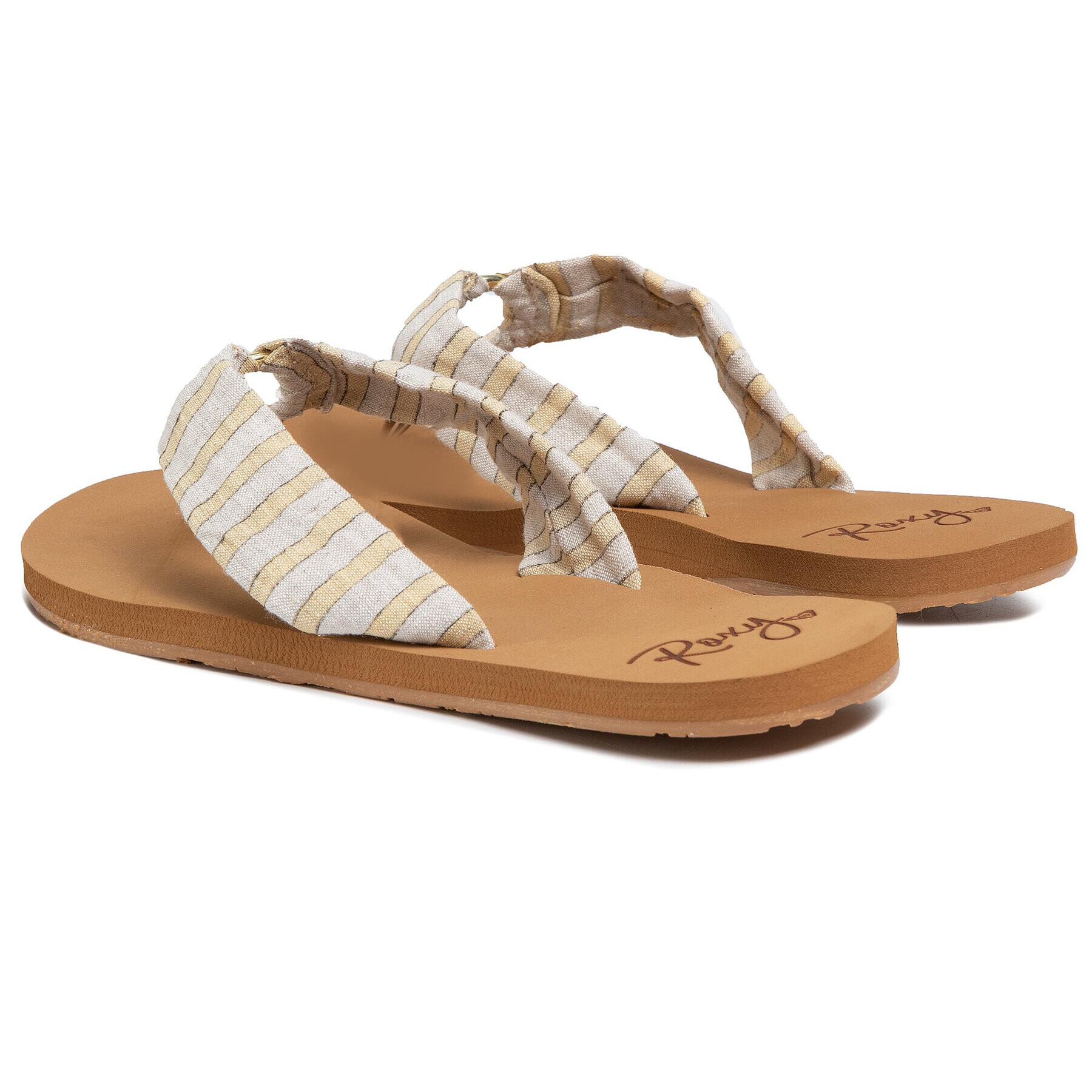Roxy Джапанки ARJL100789 Кафяв - Pepit.bg