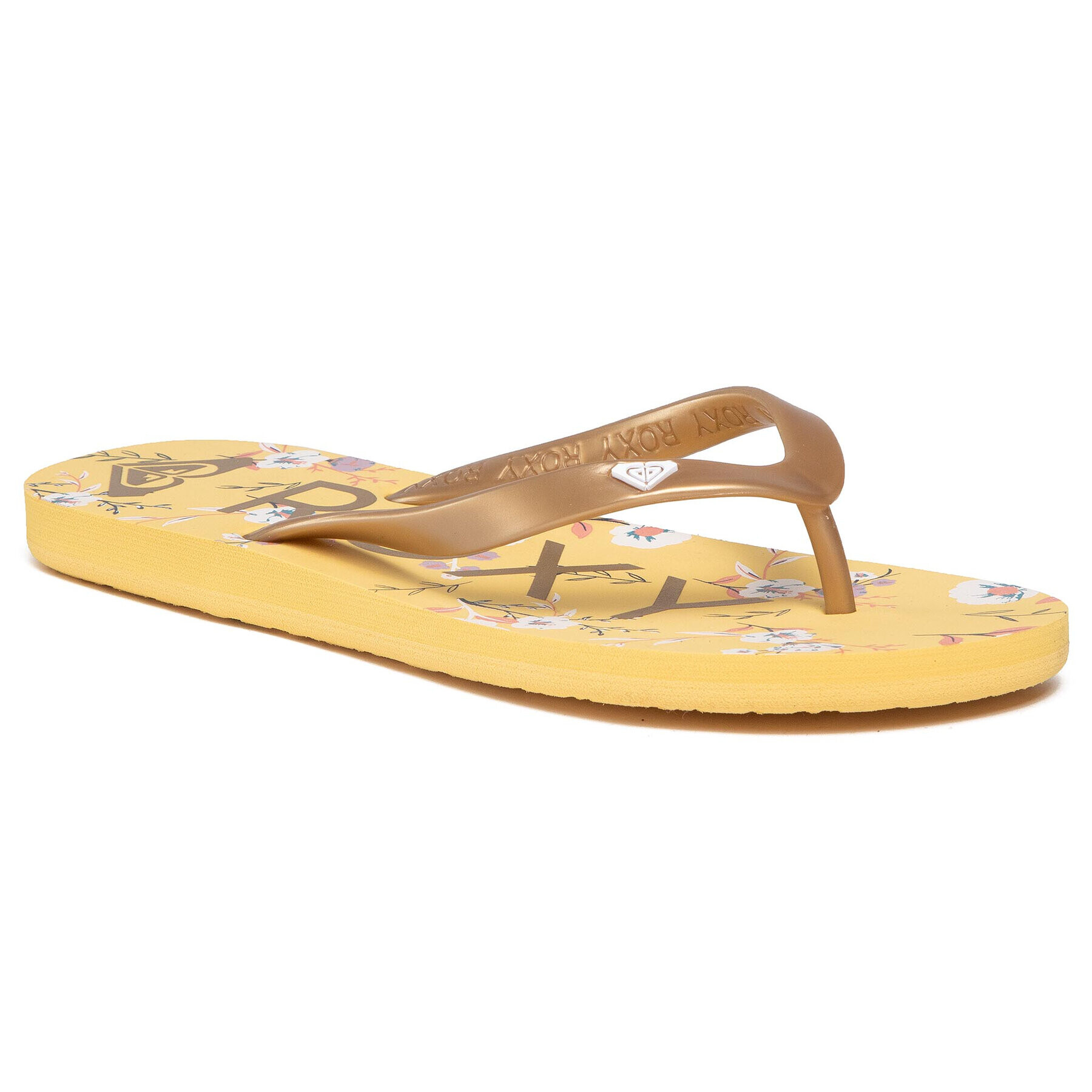 Roxy Джапанки ARJL100869 Златист - Pepit.bg