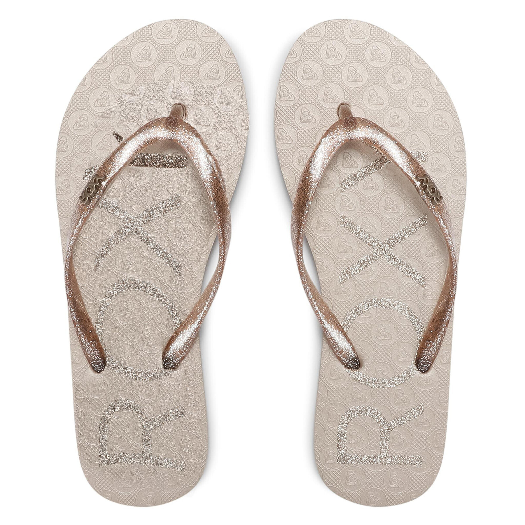 Roxy Джапанки ARJL100873 Златист - Pepit.bg