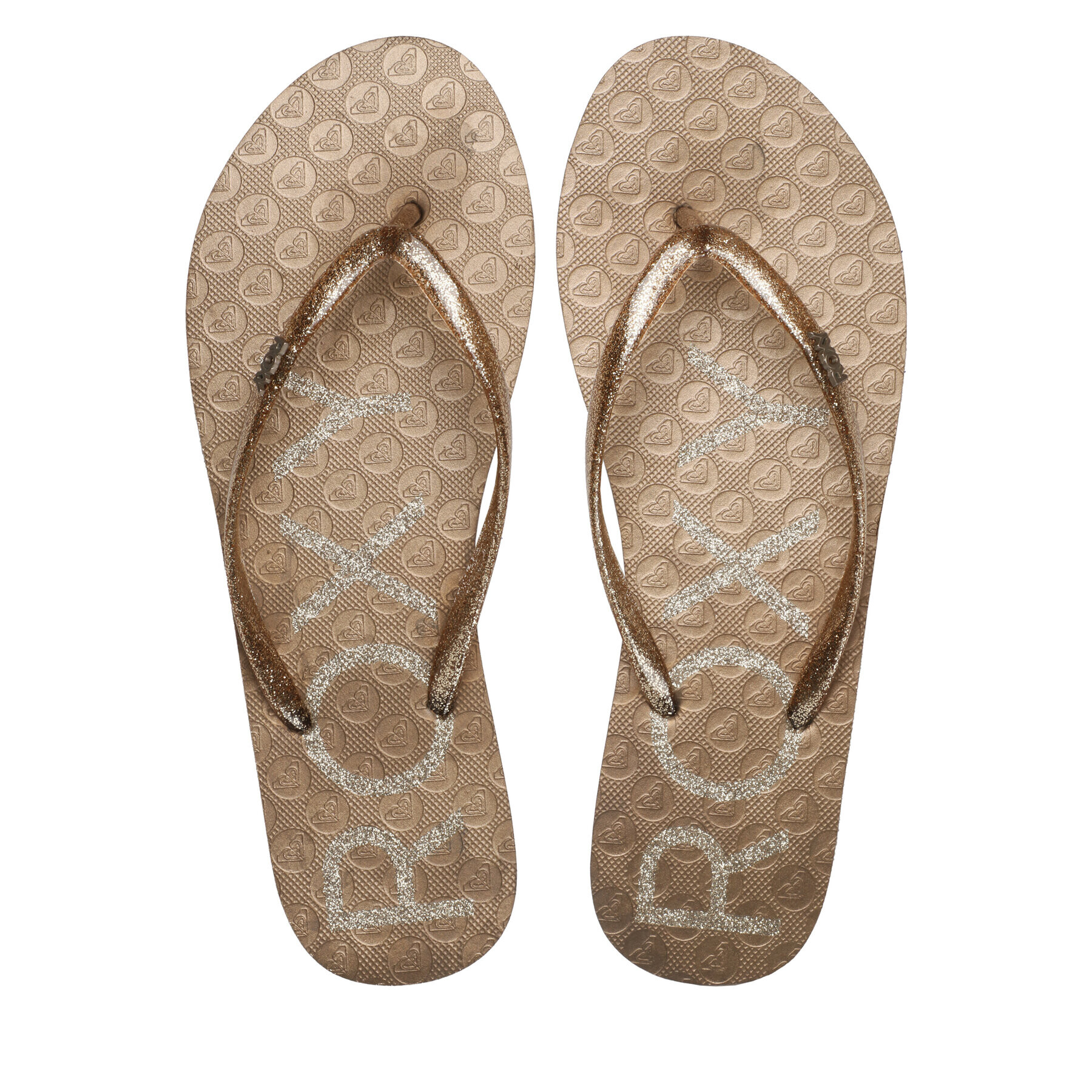 Roxy Джапанки ARJL100873 Златист - Pepit.bg