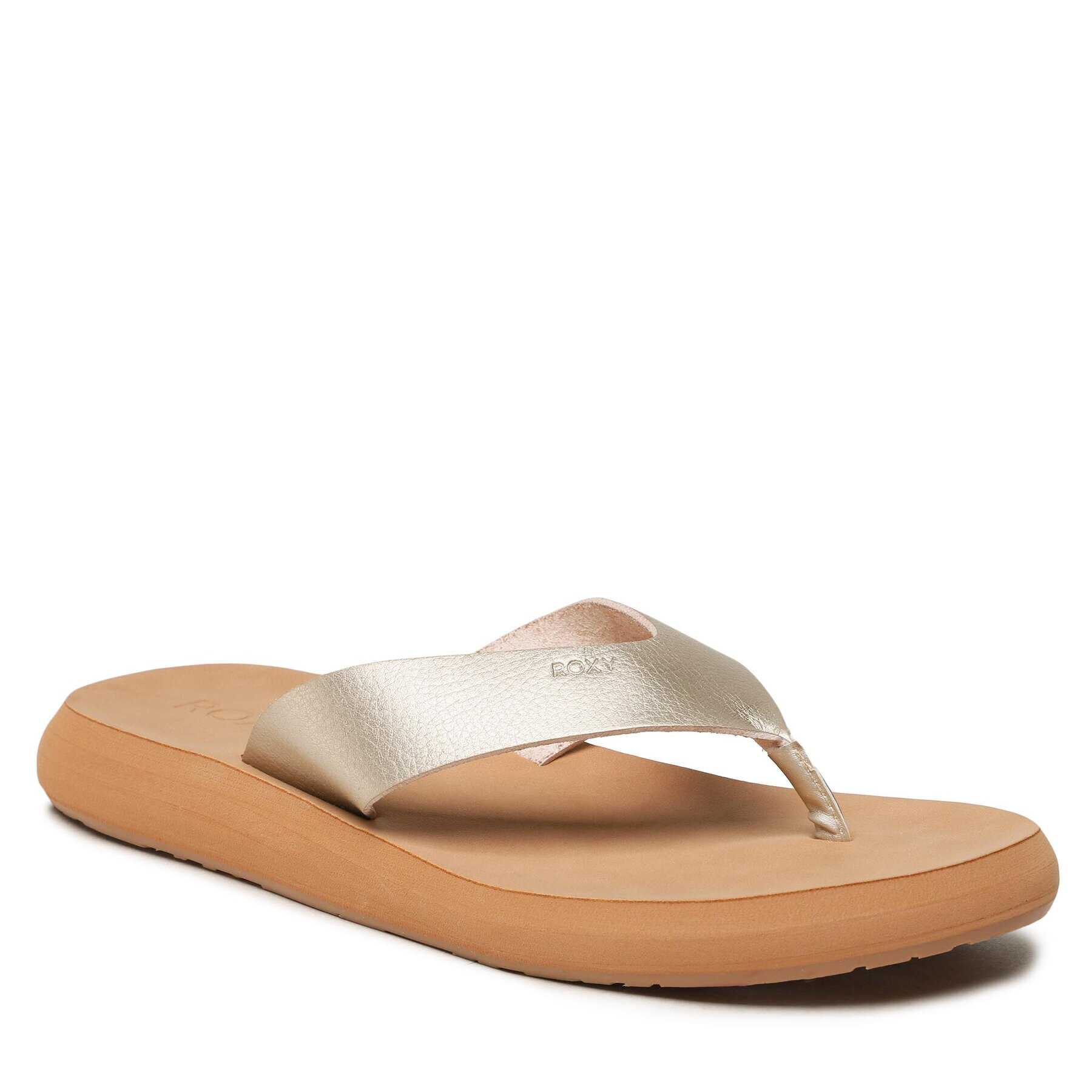 Roxy Джапанки ARJL101075 Златист - Pepit.bg