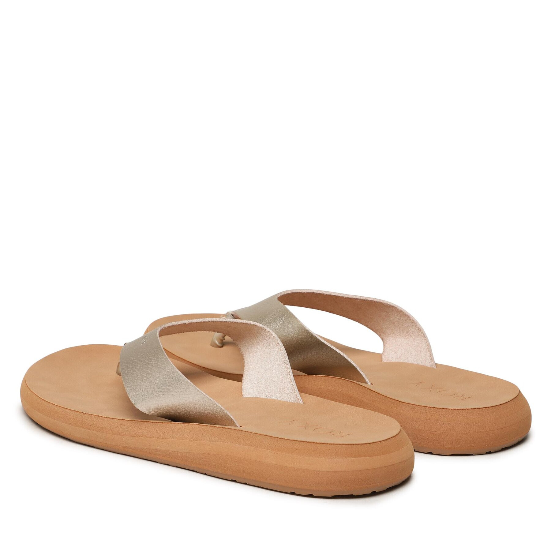 Roxy Джапанки ARJL101075 Златист - Pepit.bg