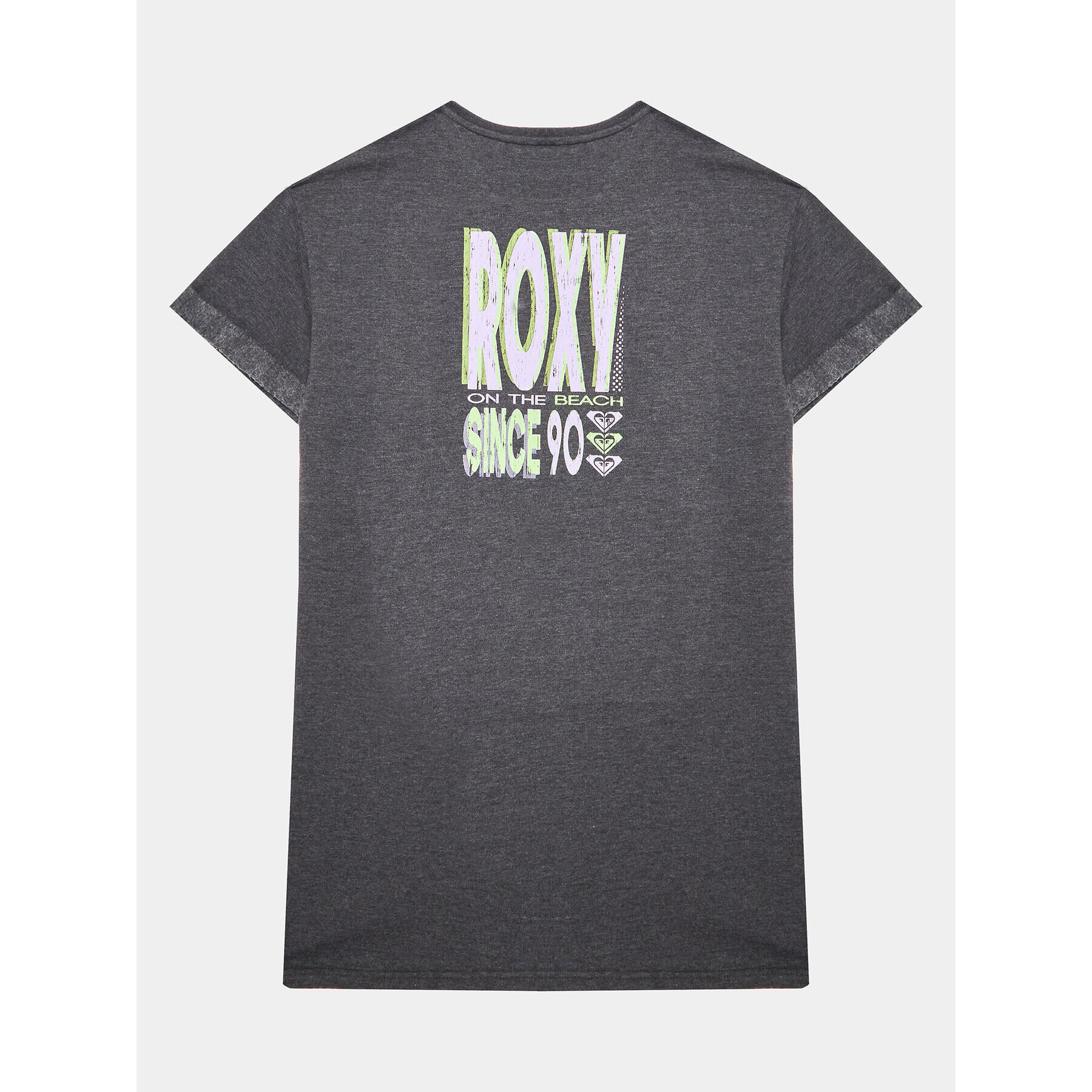 Roxy Ежедневна рокля You Rock My World ERGKD03223 Сив Oversize - Pepit.bg