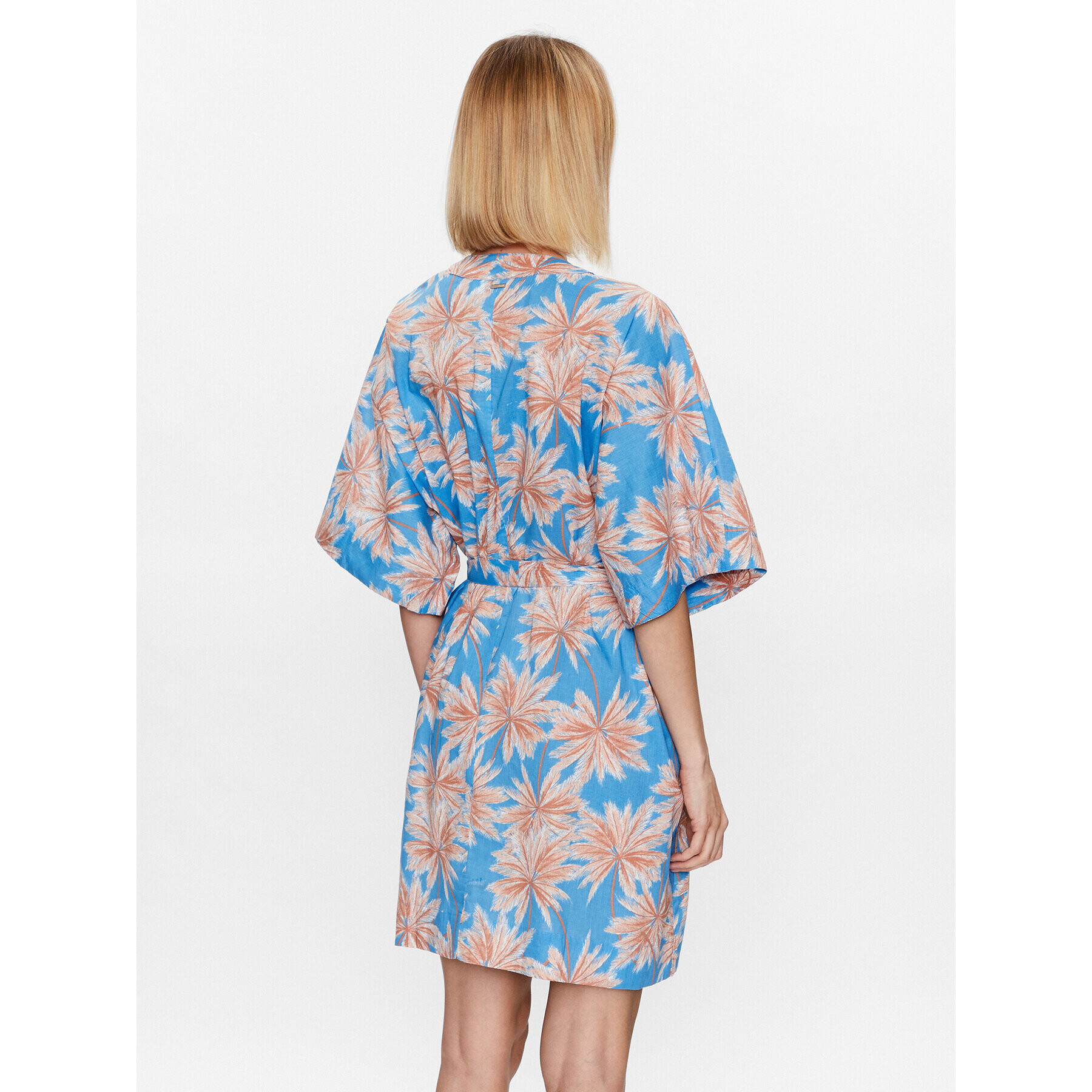Roxy Кимоно Sunny Moments ERJX603338 Син Relaxed Fit - Pepit.bg