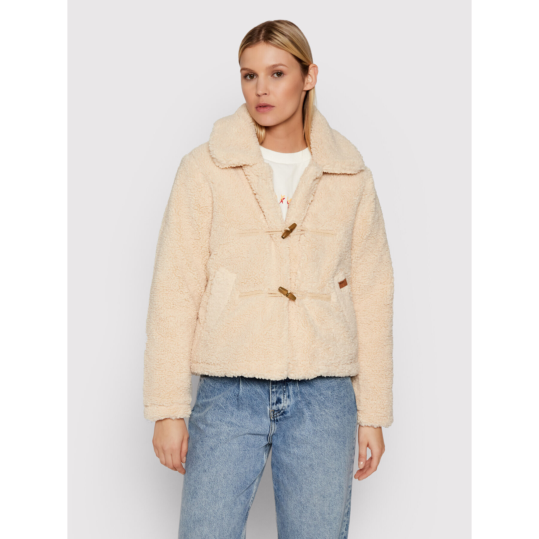 Roxy Кожух Raise The Bar ERJJK03457 Бежов Regular Fit - Pepit.bg