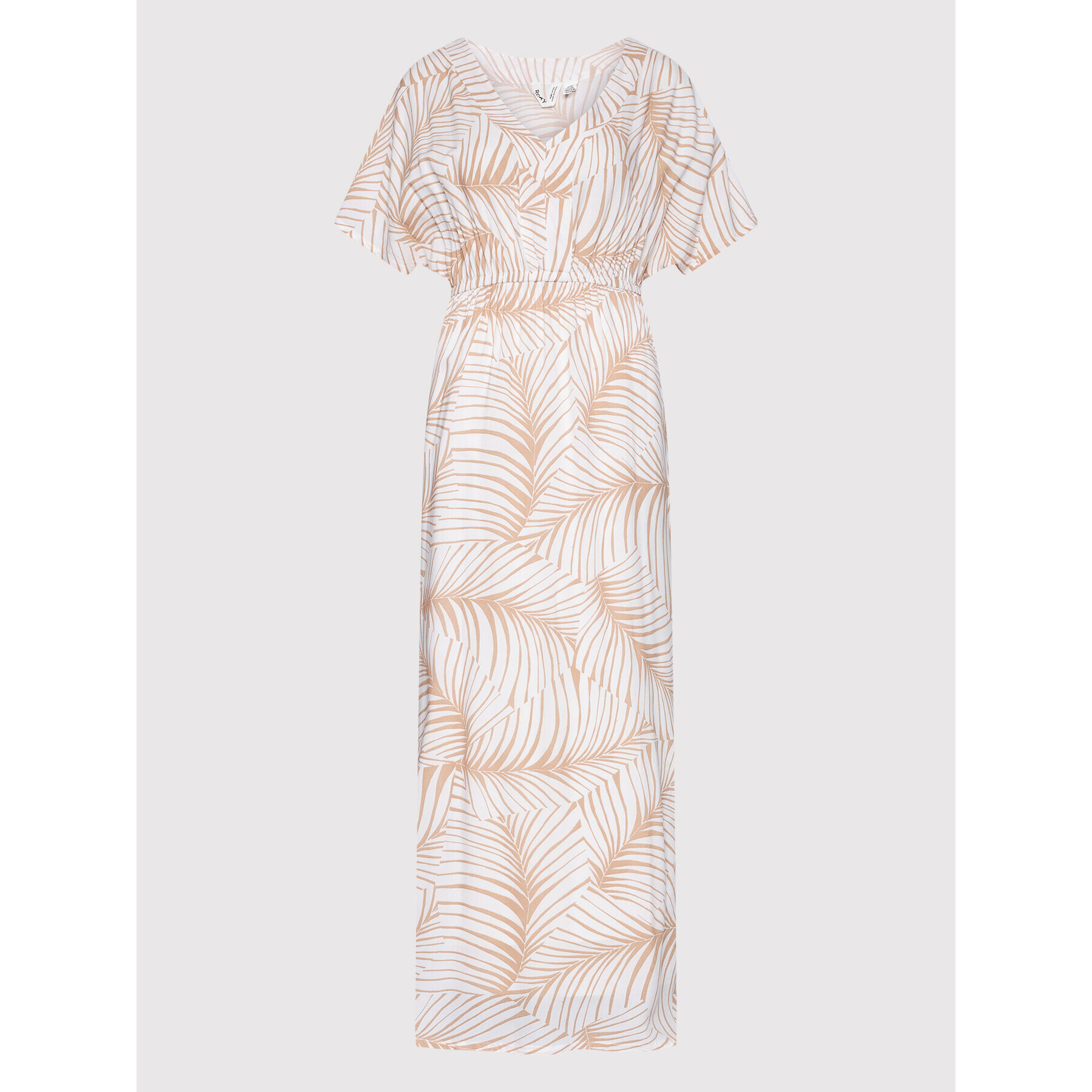 Roxy Лятна рокля Dynamite ERJWD03629 Бял Regular Fit - Pepit.bg