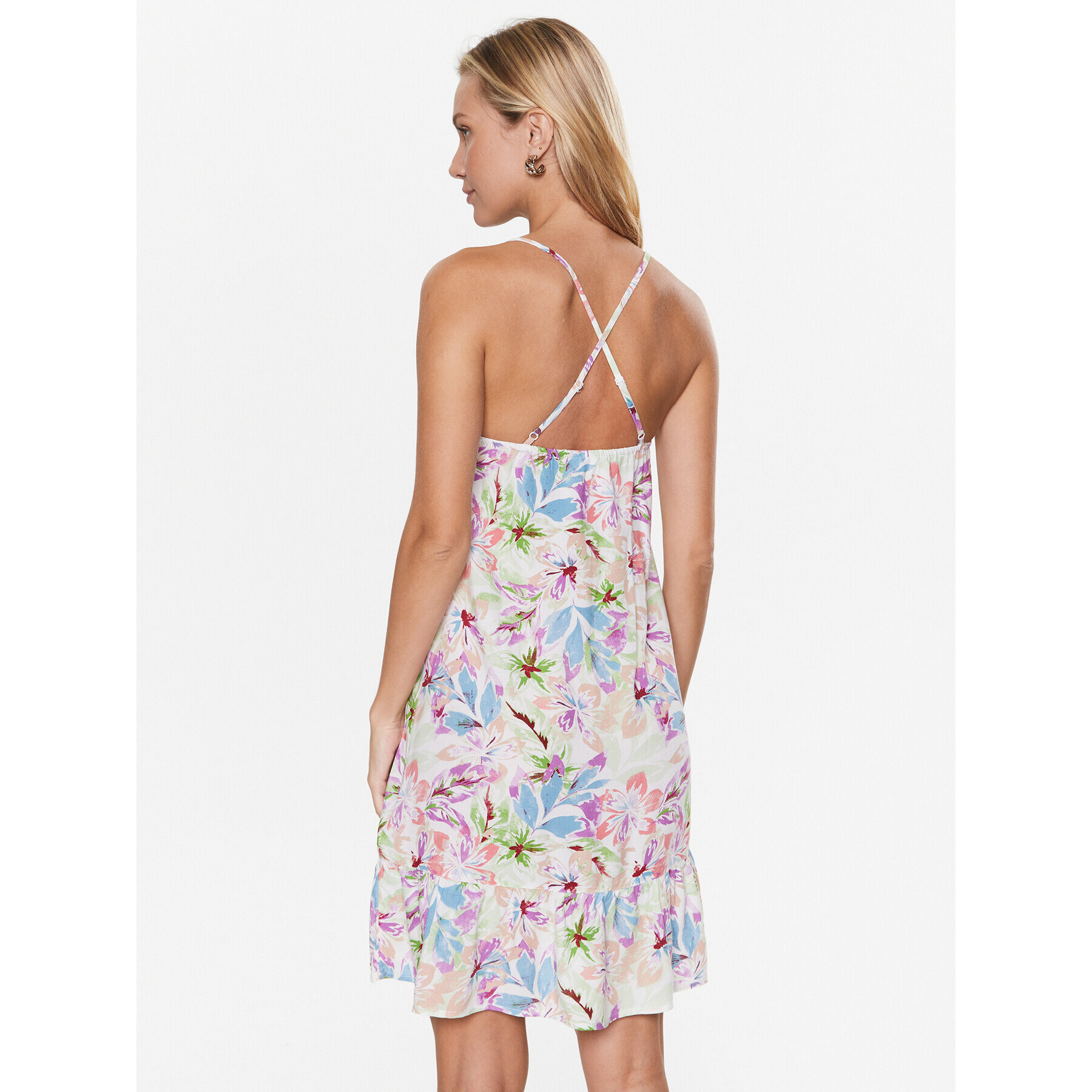 Roxy Лятна рокля ERJWD03692 Цветен Regular Fit - Pepit.bg