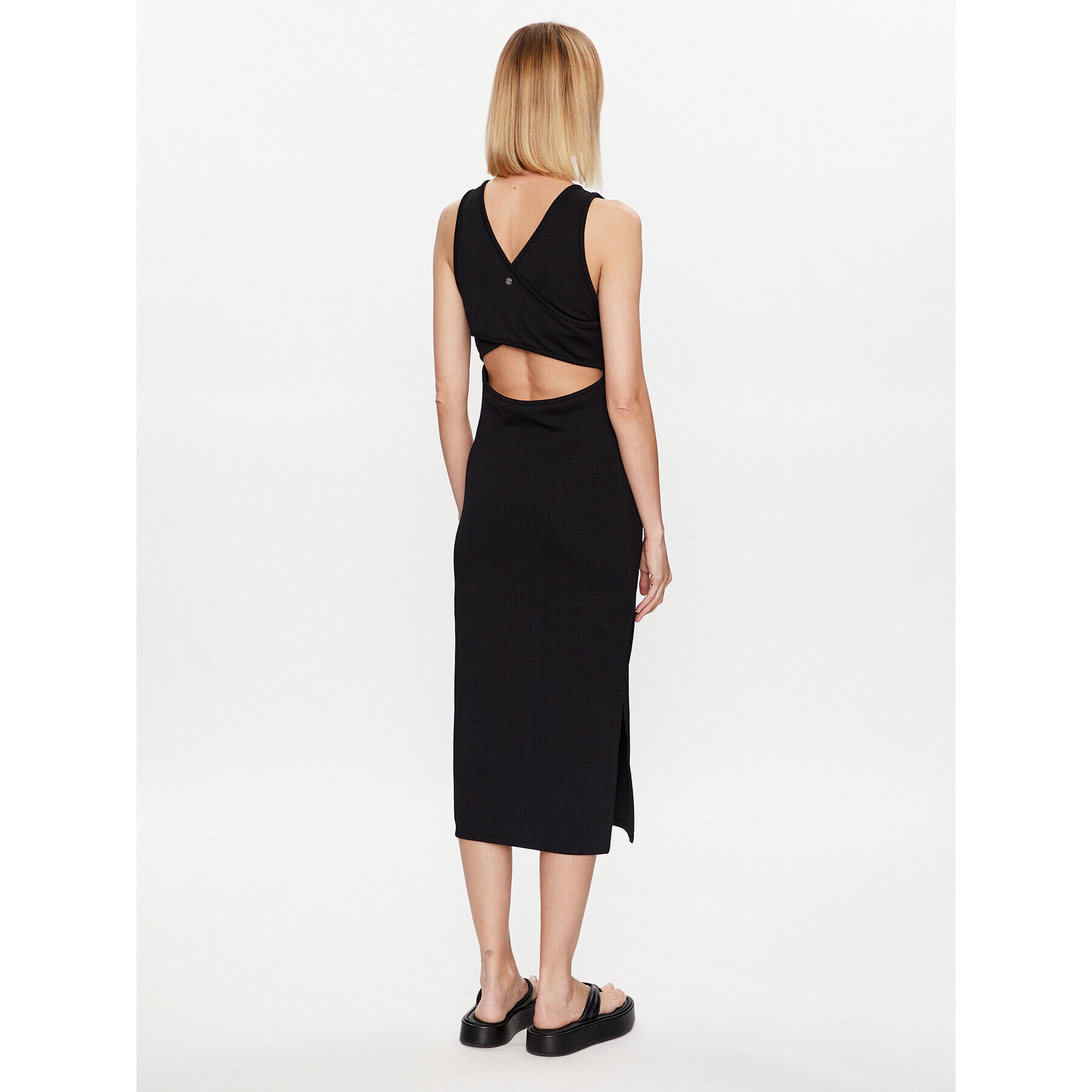 Roxy Лятна рокля Good Keepsake ARJKD03270 Черен Slim Fit - Pepit.bg
