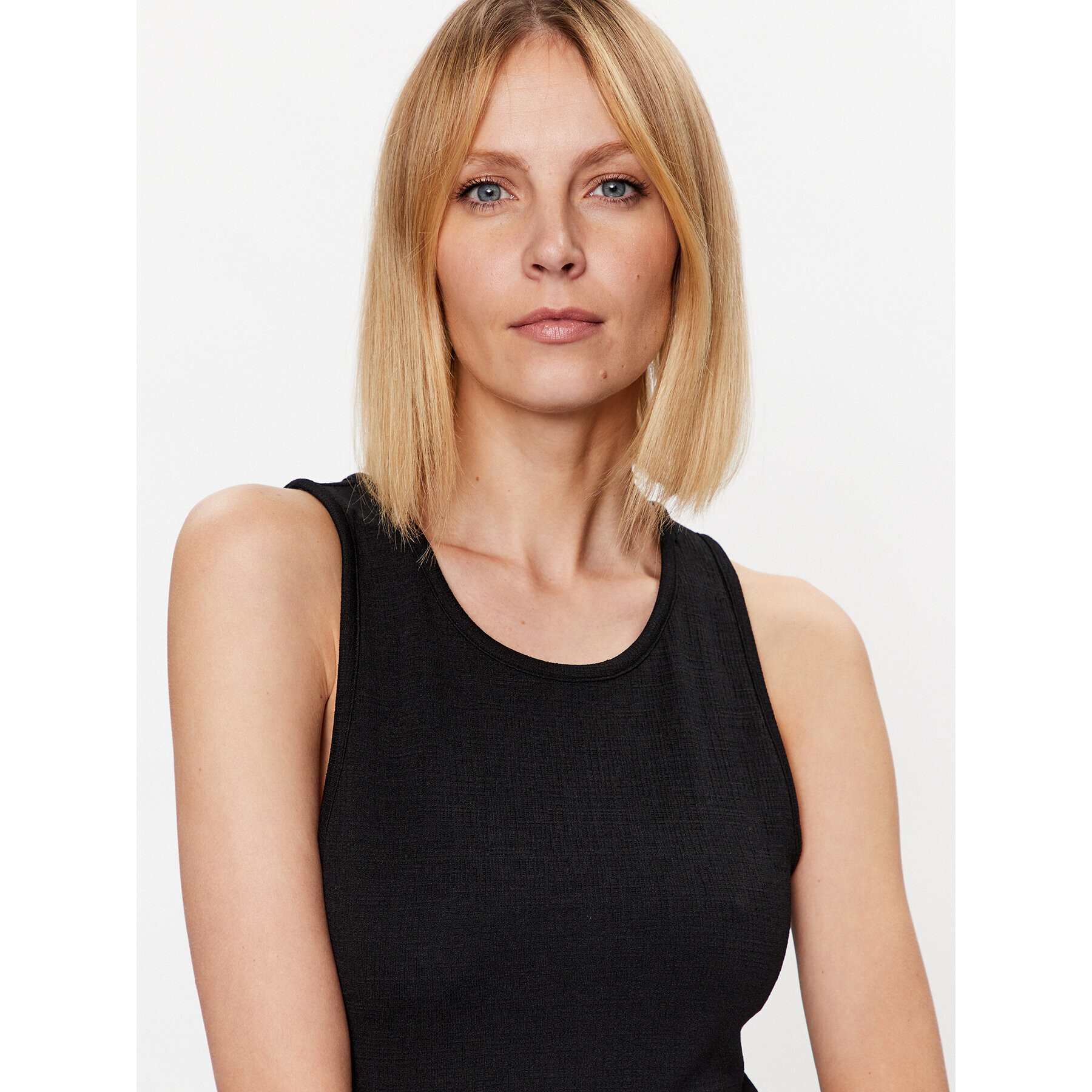 Roxy Лятна рокля Good Keepsake ARJKD03270 Черен Slim Fit - Pepit.bg