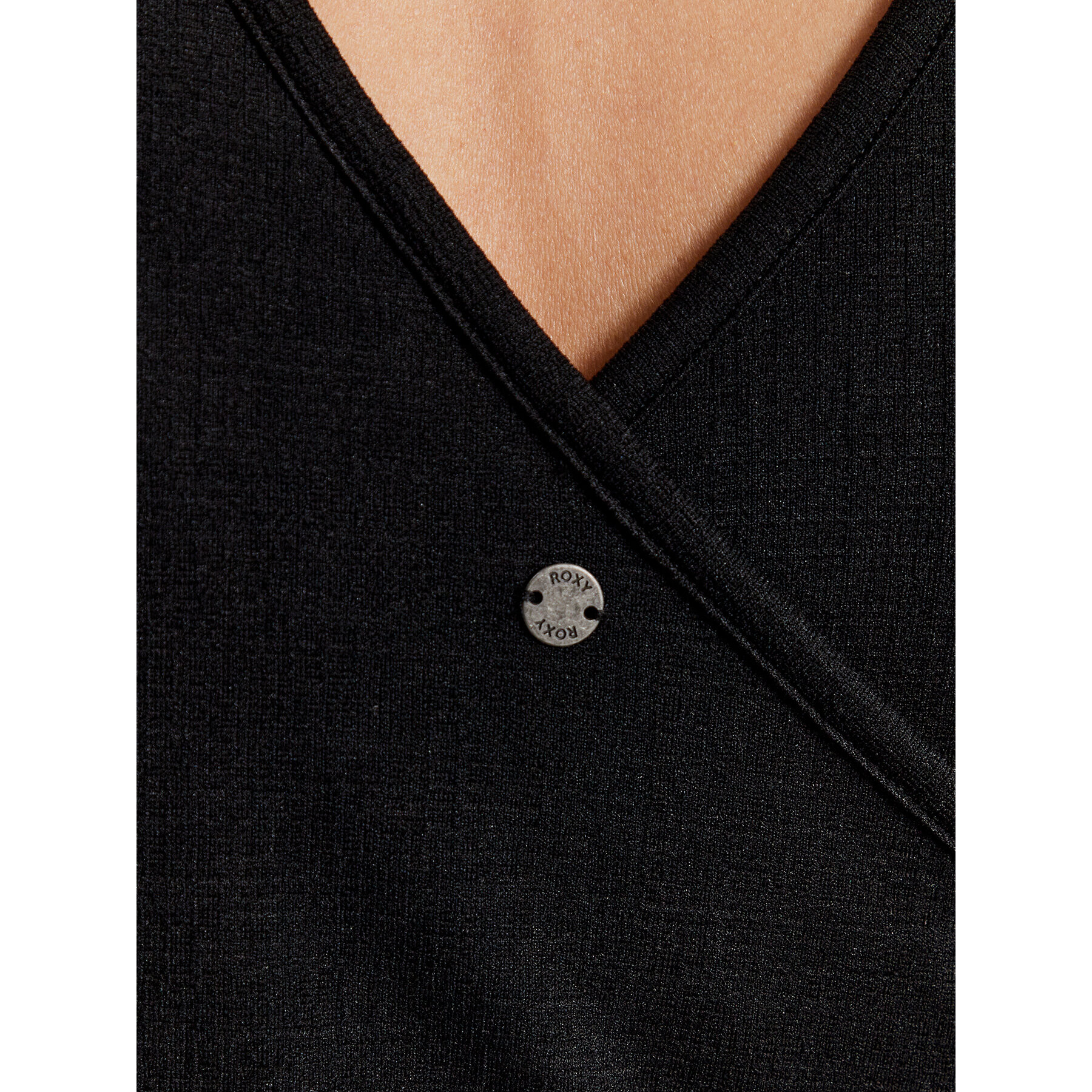 Roxy Лятна рокля Good Keepsake ARJKD03270 Черен Slim Fit - Pepit.bg