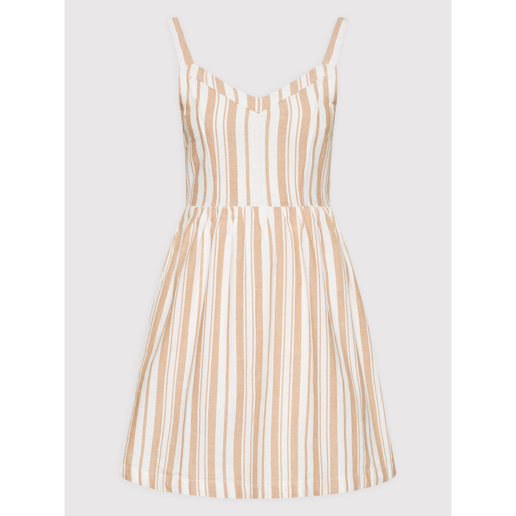 Roxy Лятна рокля Up Above ARJWD03440 Бежов Regular Fit - Pepit.bg