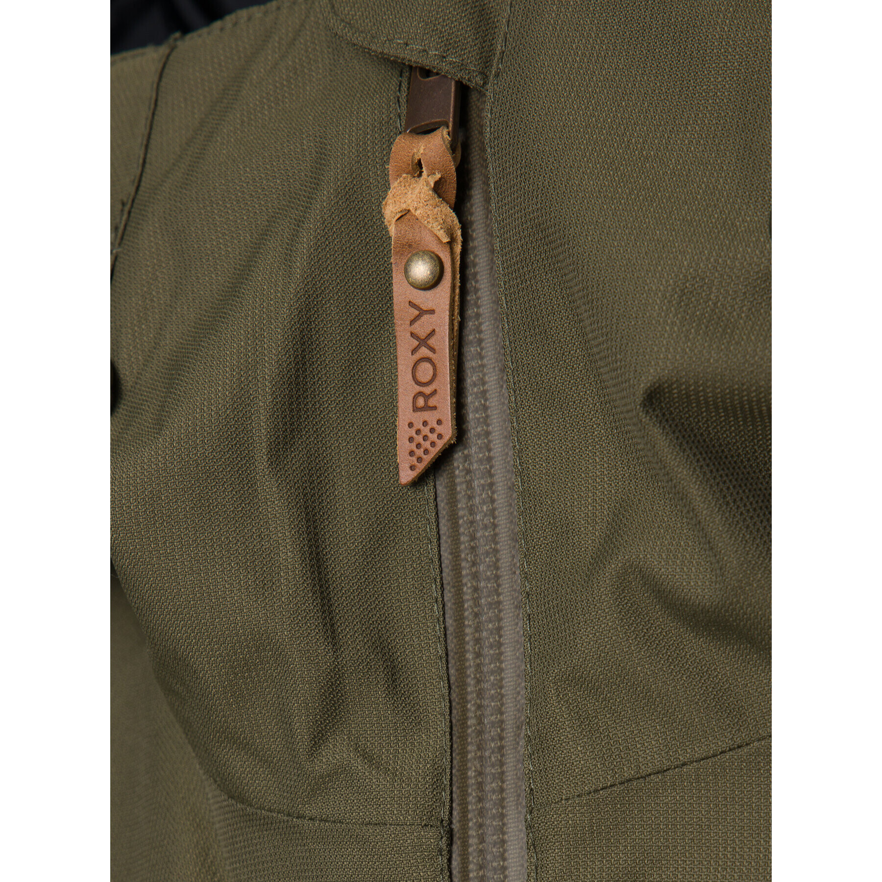 Roxy Парка Stated ERJTJ03225 Зелен Long Fit - Pepit.bg
