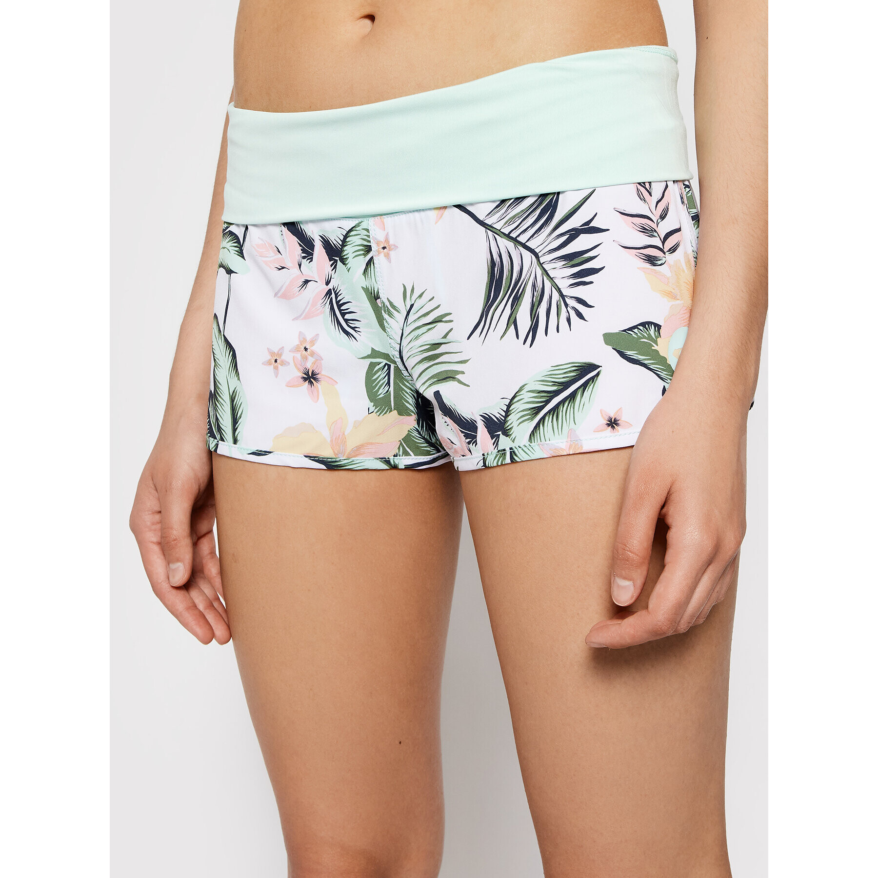 Roxy Плажни шорти Endless Summer ERJBS03183 Бял Slim Fit - Pepit.bg