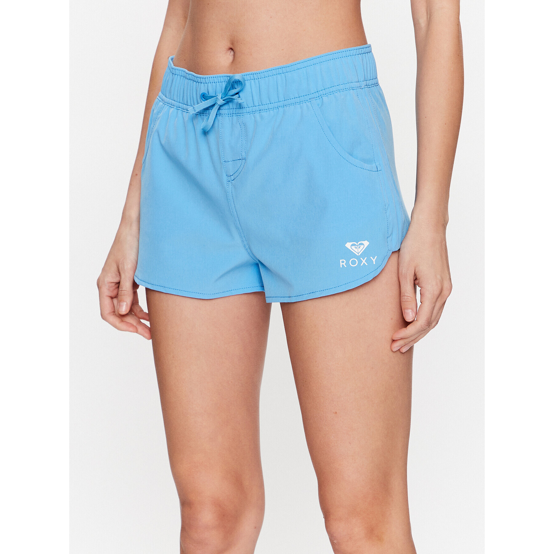 Roxy Плажни шорти ERJBS03165 Син Regular Fit - Pepit.bg