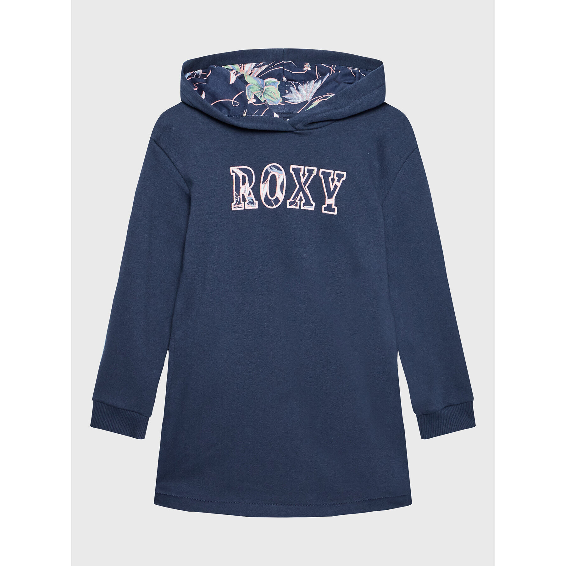 Roxy Плетена рокля ERGKD03213 Тъмносин Regular Fit - Pepit.bg