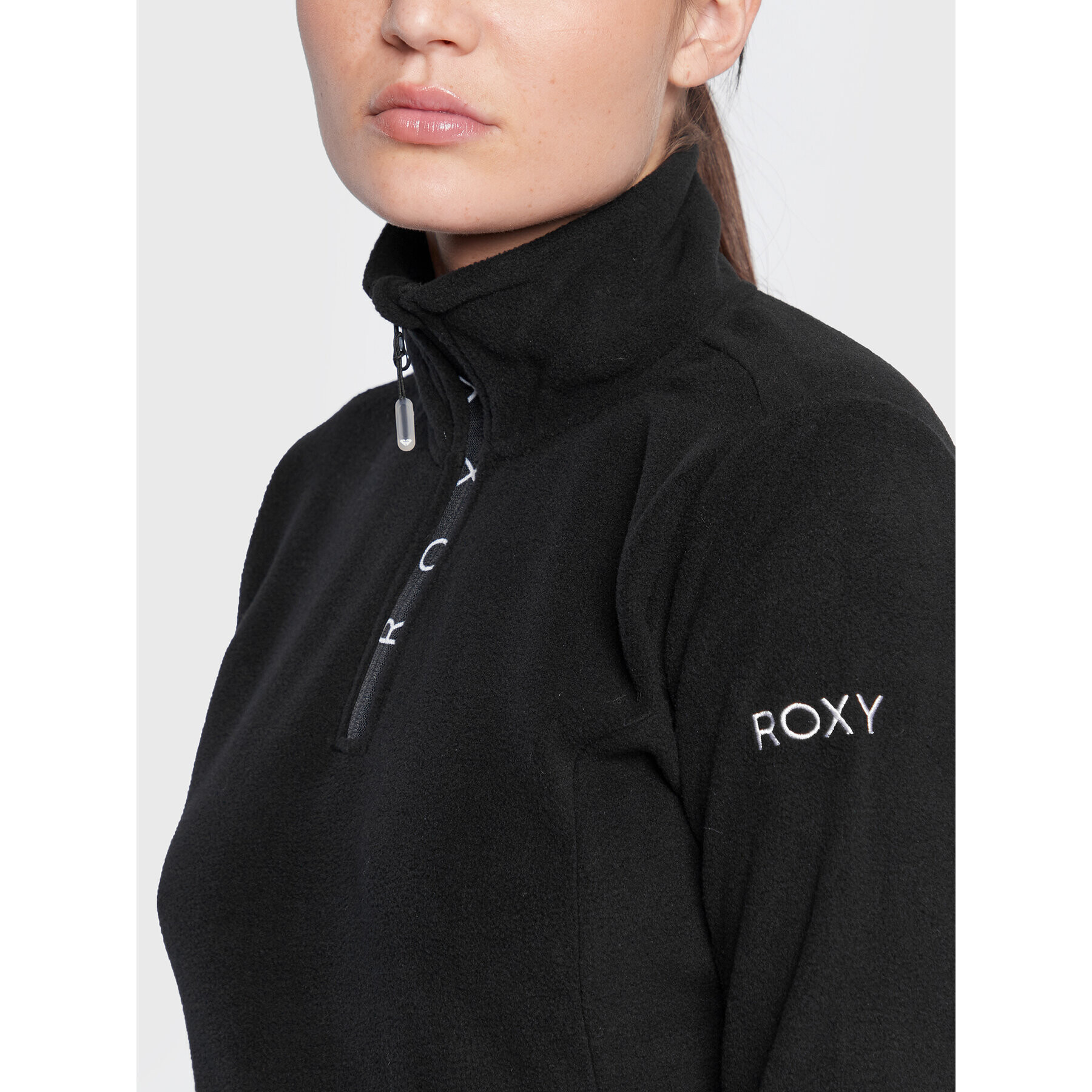 Roxy Полар Sayna ERJFT04552 Черен Regular Fit - Pepit.bg