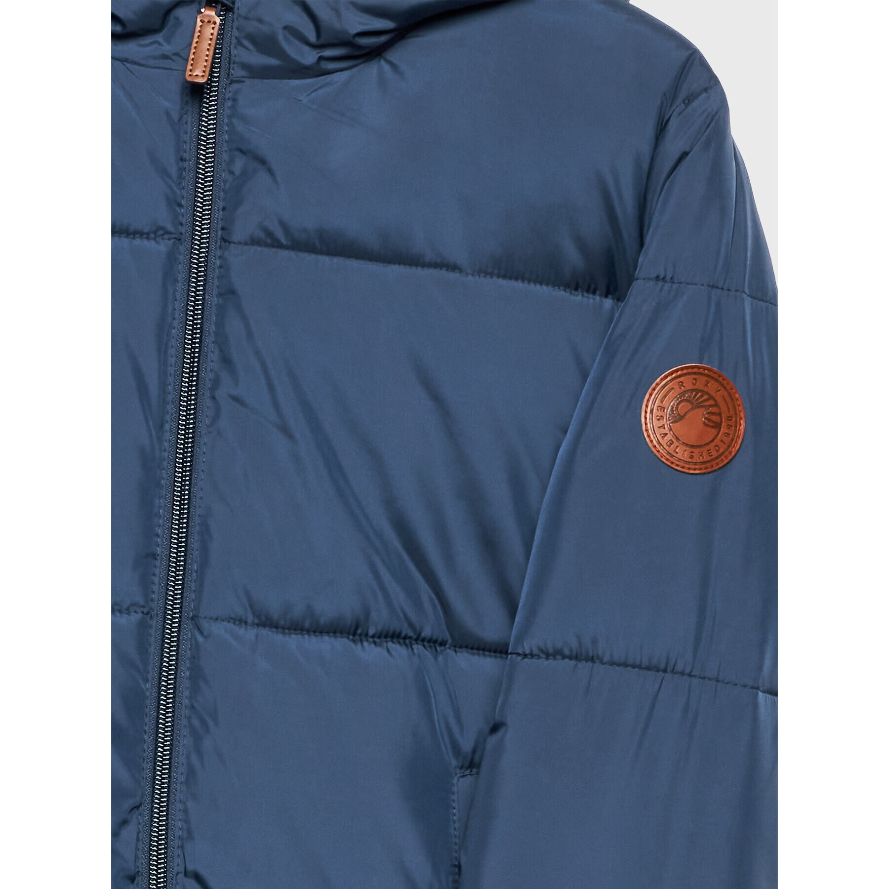 Roxy Пухено яке Glory Box ERGJK03109 Тъмносин Regular Fit - Pepit.bg