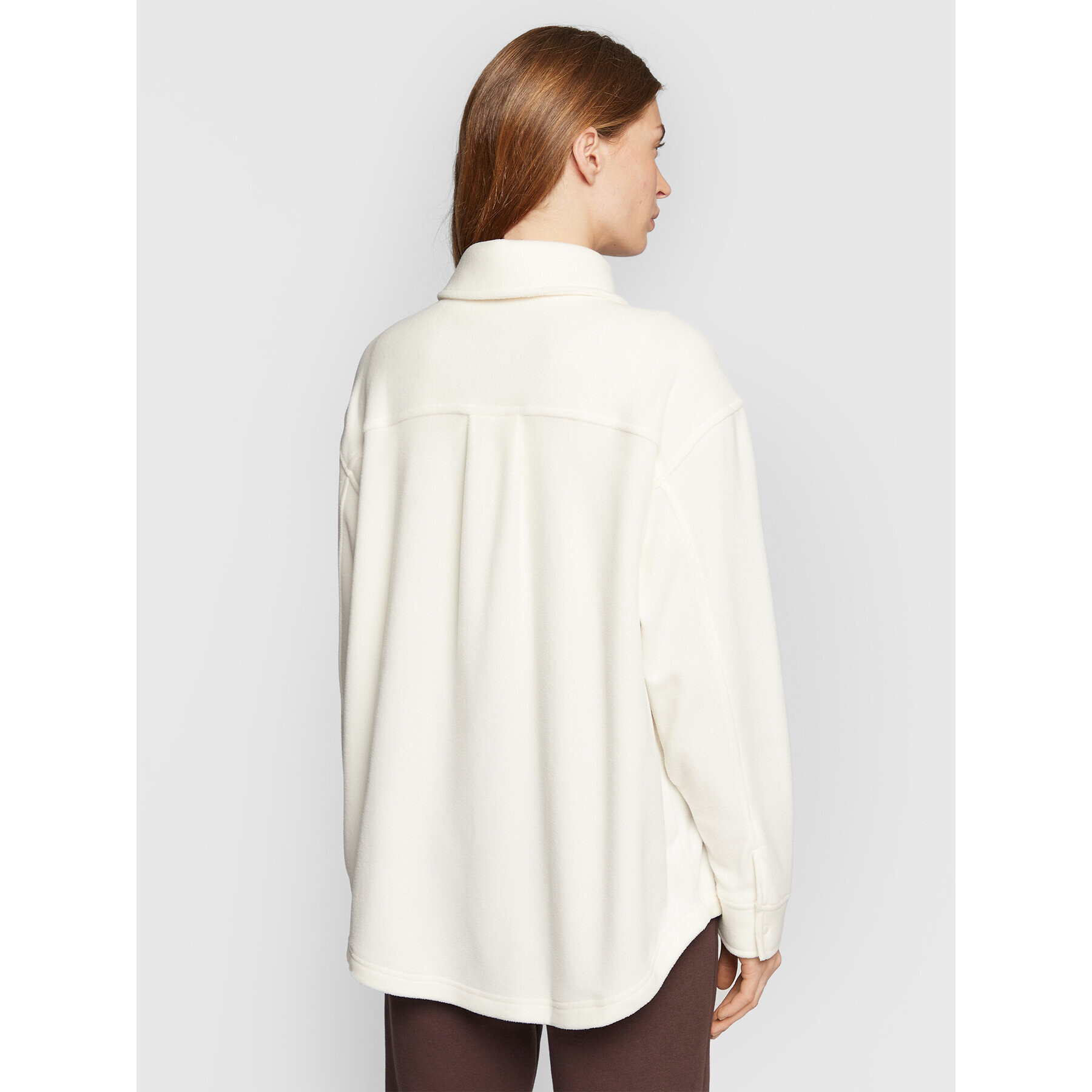 Roxy Риза Because The Night ERJPF03108 Бежов Loose Fit - Pepit.bg