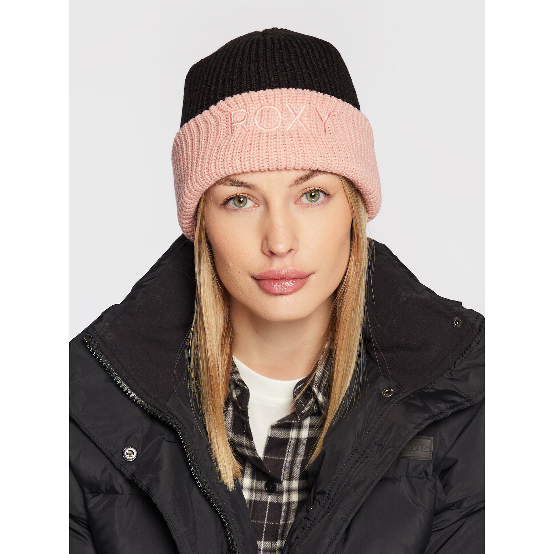 Roxy Шапка ERJHA04008 Черен - Pepit.bg
