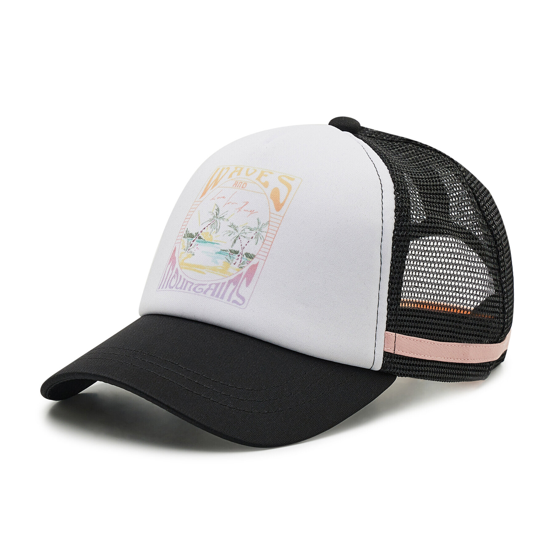 Roxy Шапка с козирка Dig This Hdwr ERJHA03972 Бял - Pepit.bg