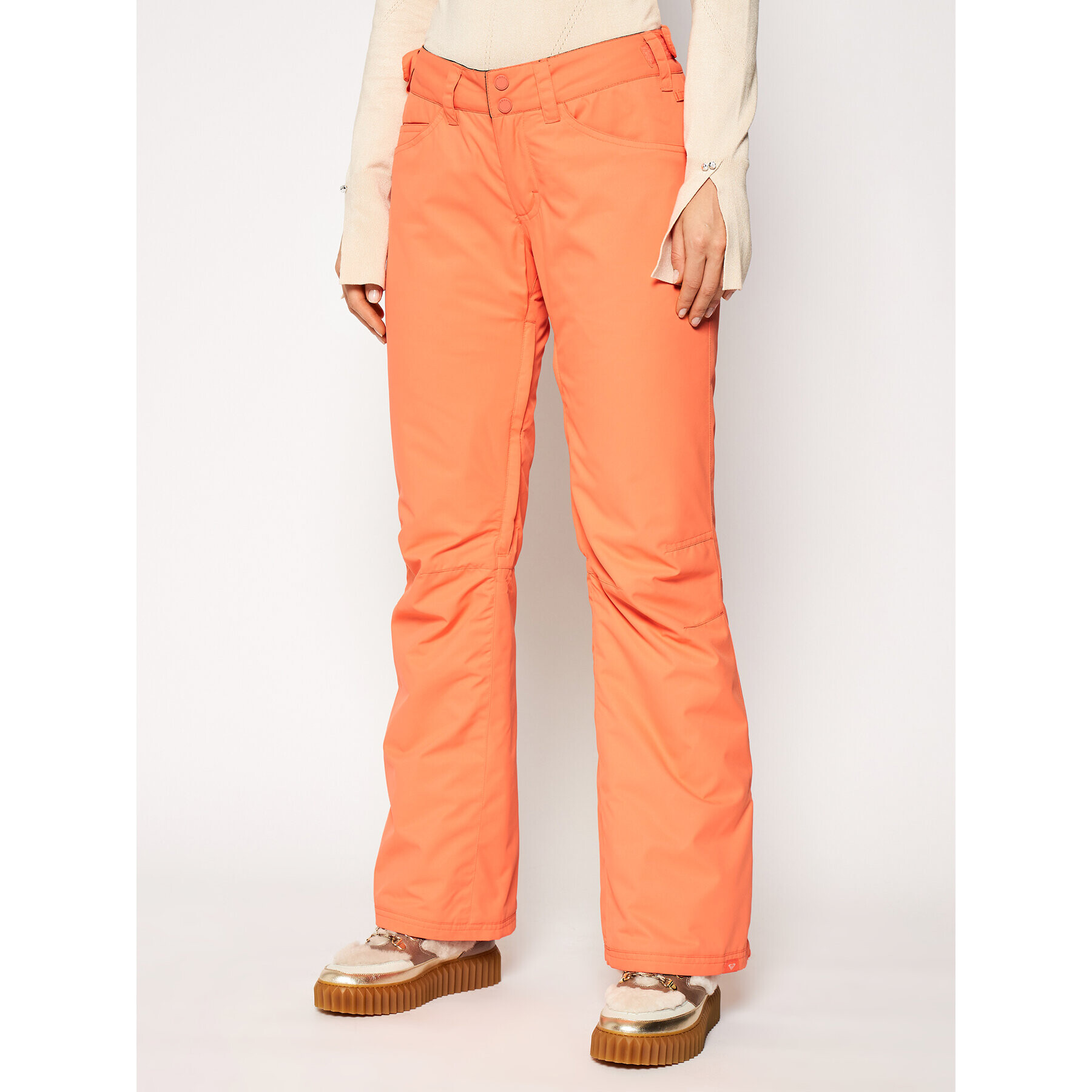 Roxy Ски панталони Backyard ERJTP03127 Оранжев Regular Fit - Pepit.bg