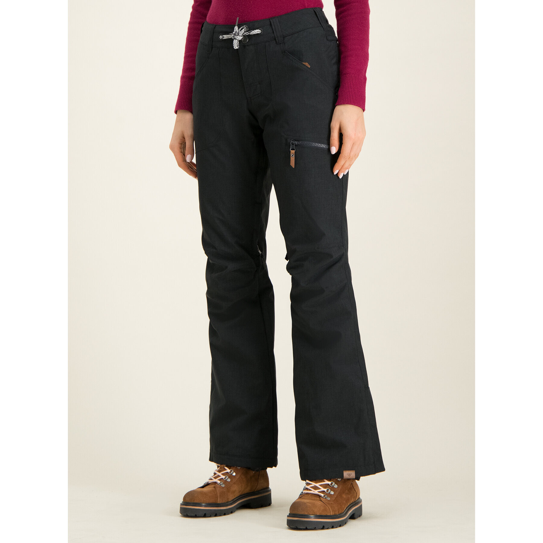 Roxy Ски панталони Nadia ERJTP03087 Черен Tailored Fit - Pepit.bg