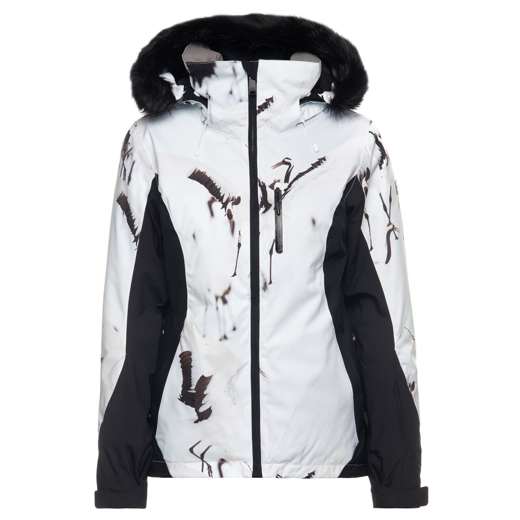 Roxy Скиорско яке Jet Ski ERJTJ03218 Бял Slim Fit - Pepit.bg