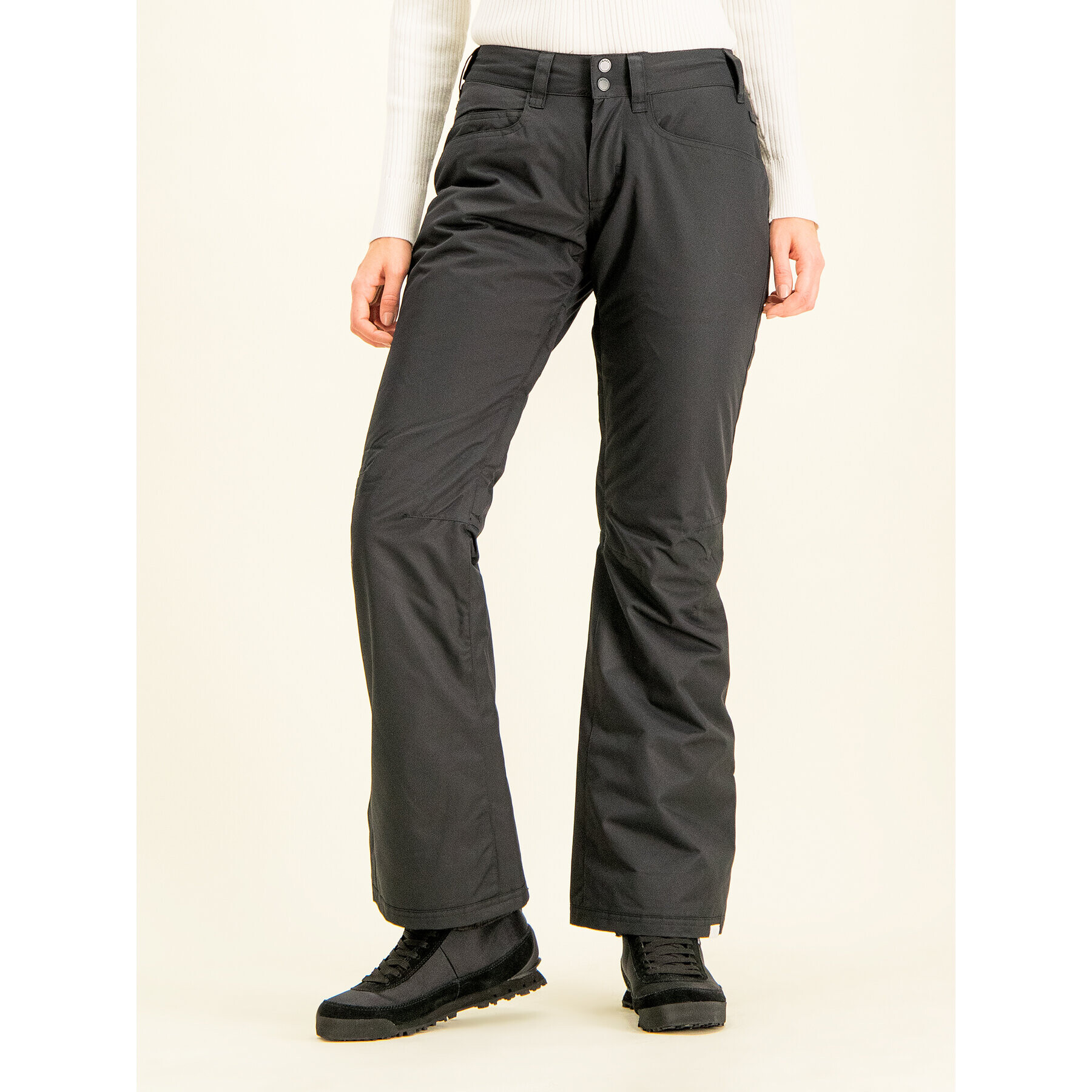 Roxy Сноуборд панталони Backyard ERJTP03091 Черен Slim Fit - Pepit.bg