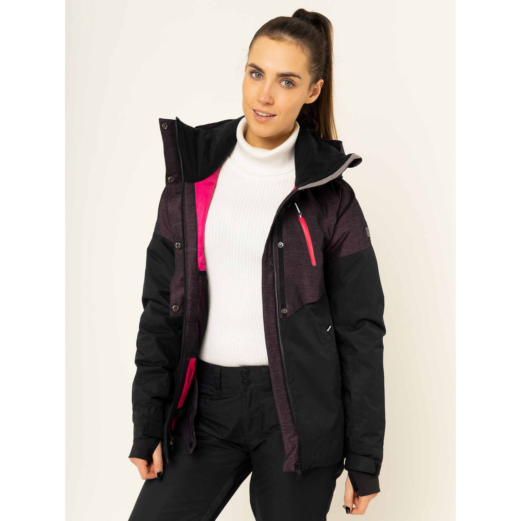 Roxy Сноуборд яке Frozen Flow ERJTJ03219 Цветен Short Fit - Pepit.bg