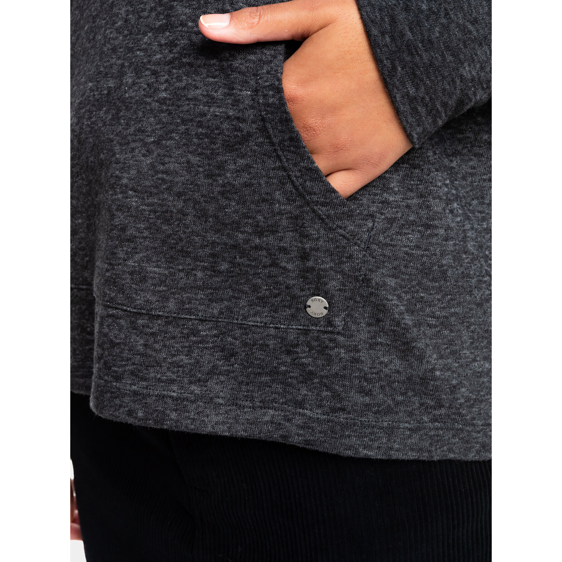 Roxy Суитшърт Dstination Surf Kttp ERJKT03928 Сив Regular Fit - Pepit.bg