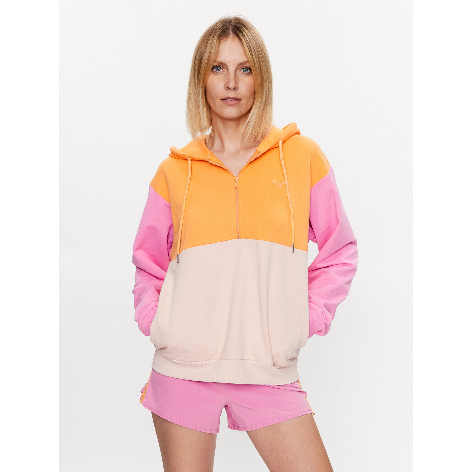 Roxy Суитшърт Essential Energy ERJFT04673 Цветен Relaxed Fit - Pepit.bg