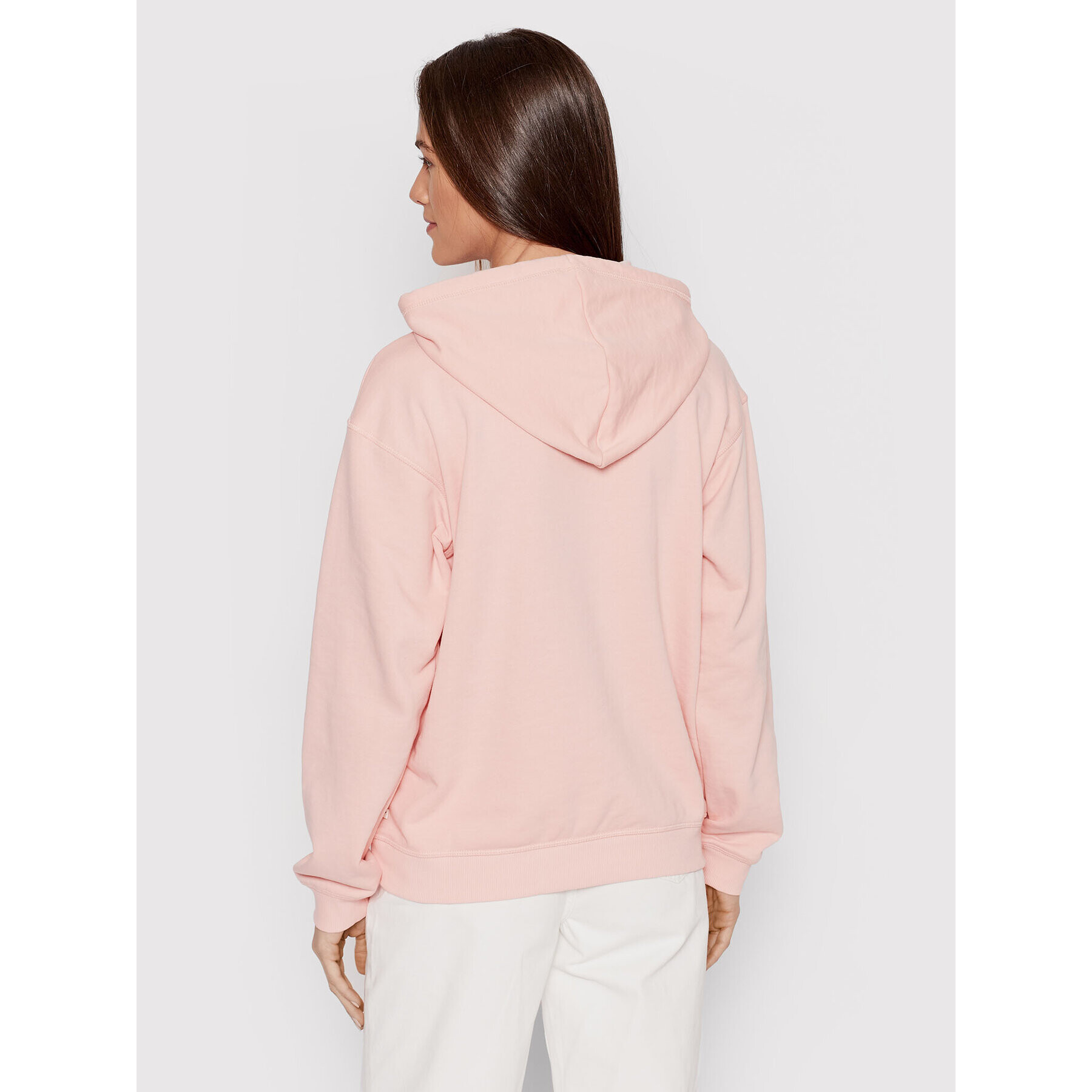 Roxy Суитшърт Surf Stoked ERJFT04535 Розов Relaxed Fit - Pepit.bg