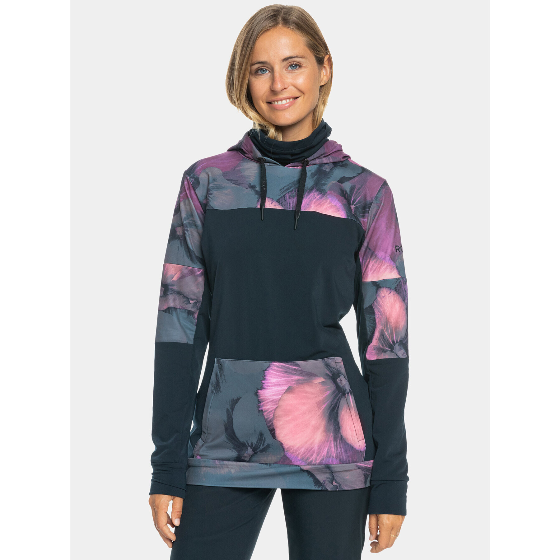 Roxy Суитшърт Winter Valley Otlr ERJFT04716 Черен Regular Fit - Pepit.bg