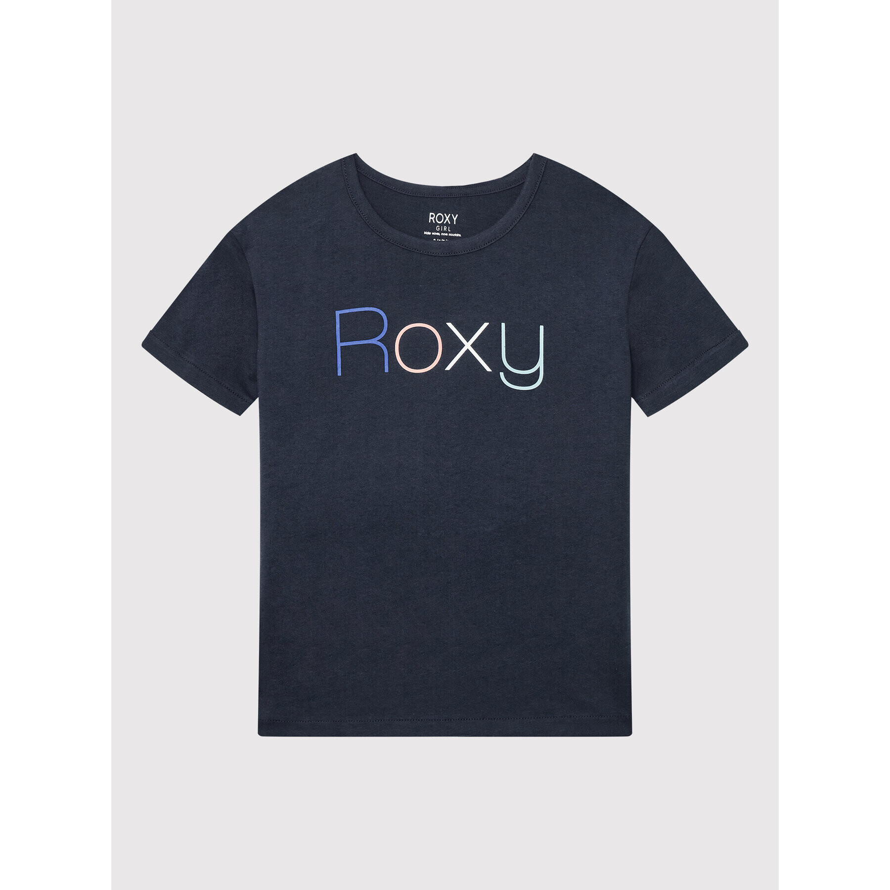 Roxy Тишърт Day And Night ERGZT03845 Тъмносин Regular Fit - Pepit.bg