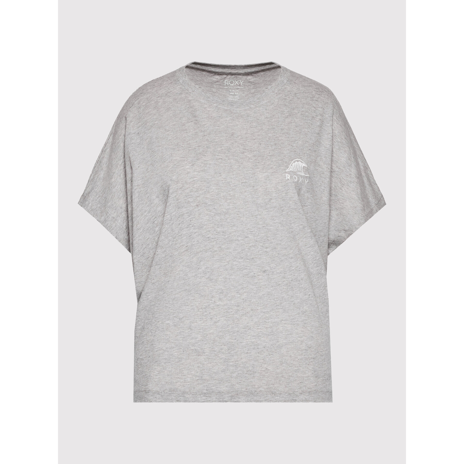 Roxy Тишърт Dream Carve ERJZT05414 Сив Relaxed Fit - Pepit.bg