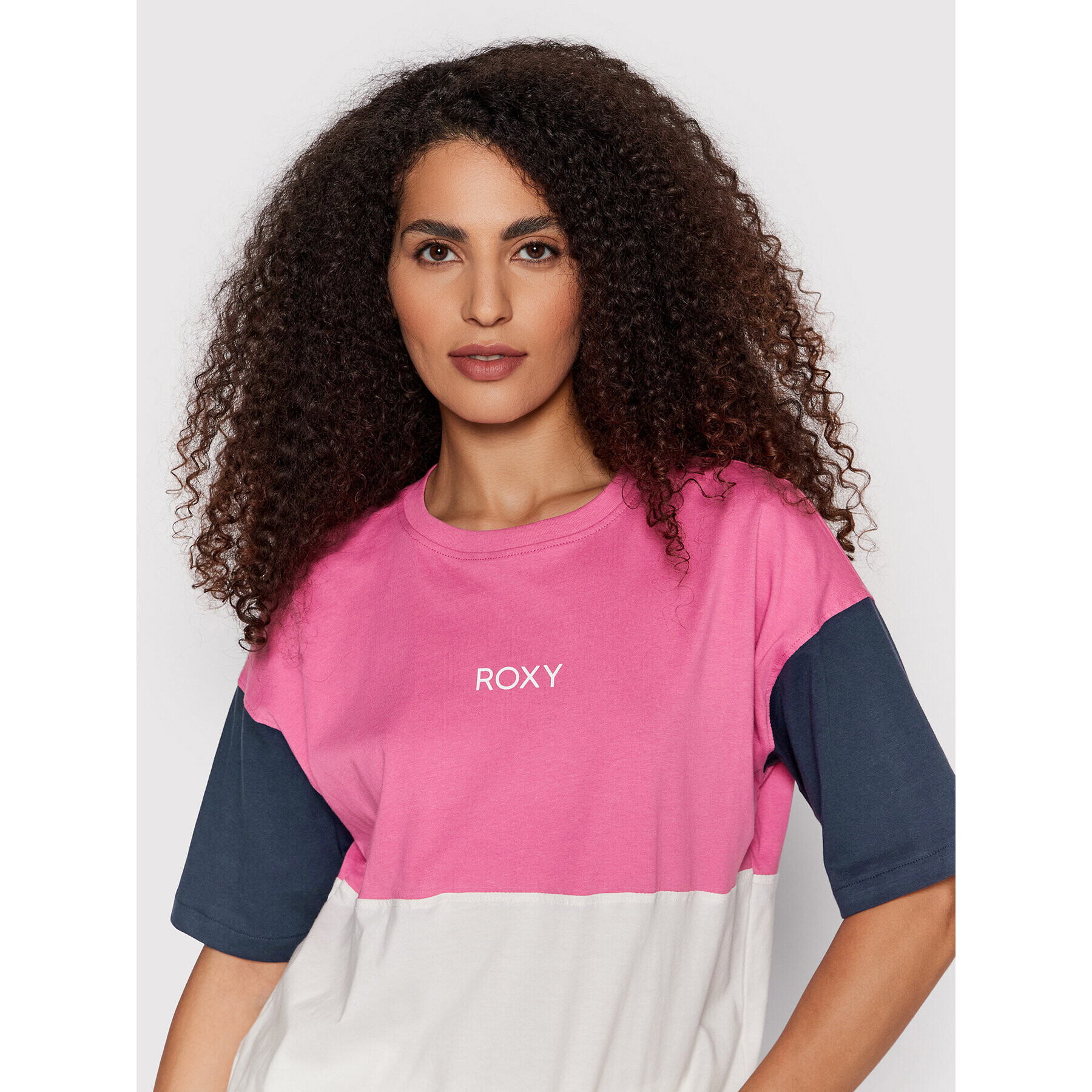 Roxy Тишърт Eceg ERJZT05357 Розов Regular Fit - Pepit.bg