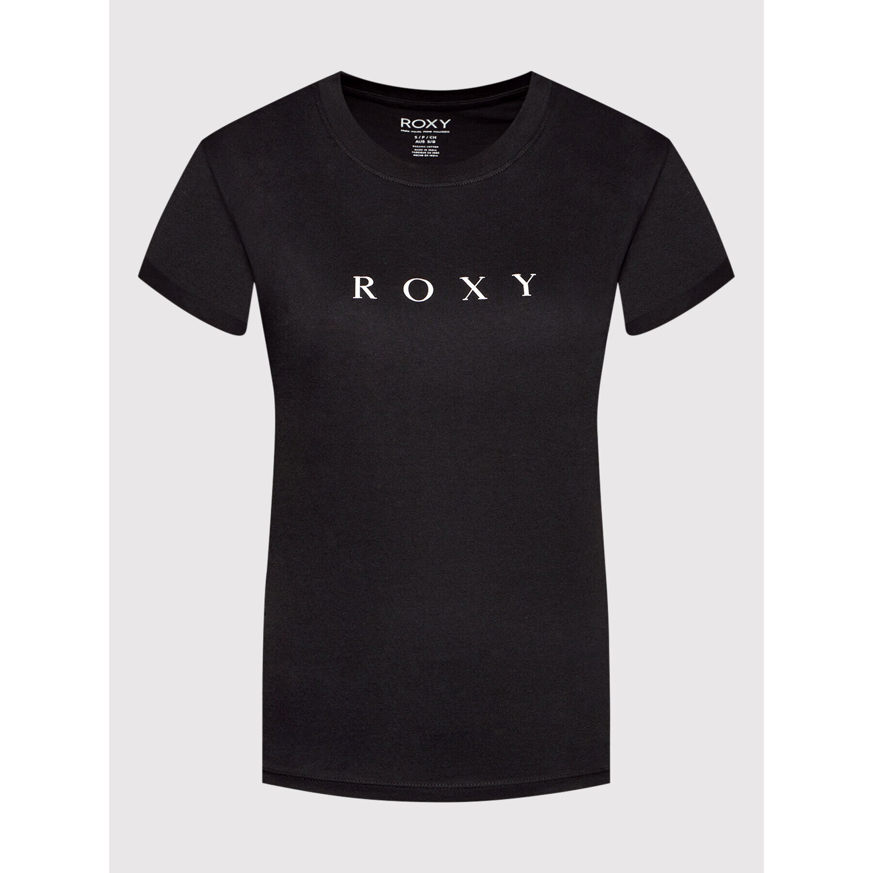 Roxy Тишърт Epic Afternoon ERJZT05385 Черен Regular Fit - Pepit.bg