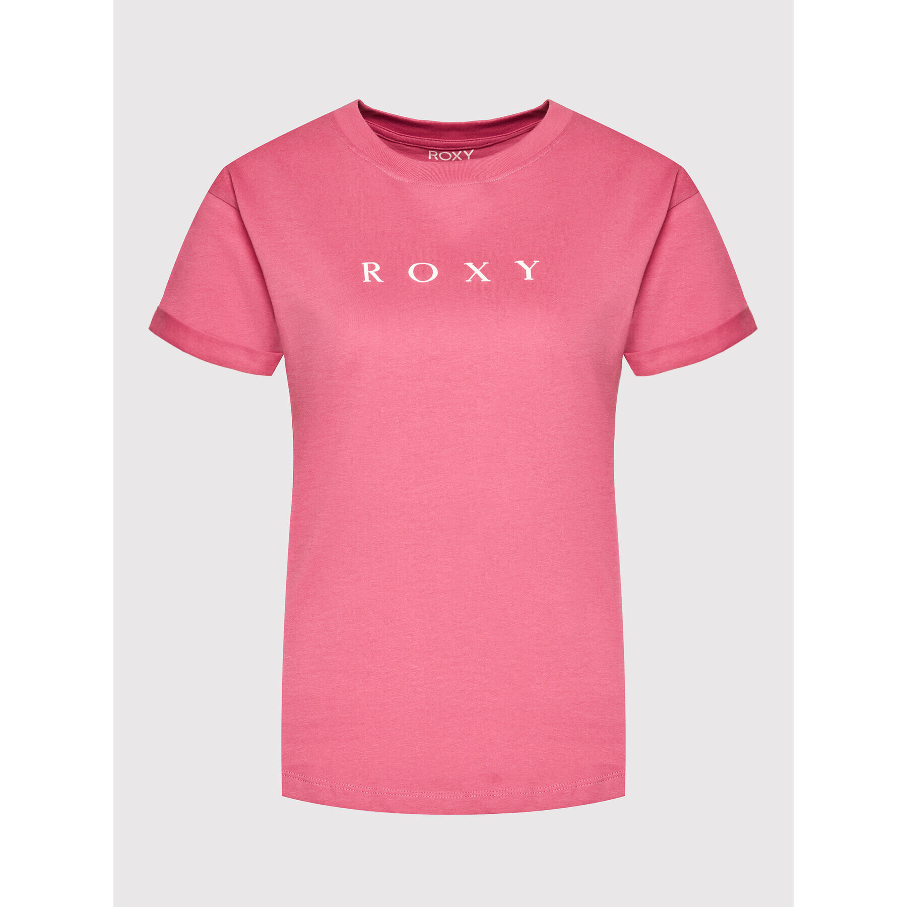 Roxy Тишърт Epic Afternoon ERJZT05385 Розов Regular Fit - Pepit.bg