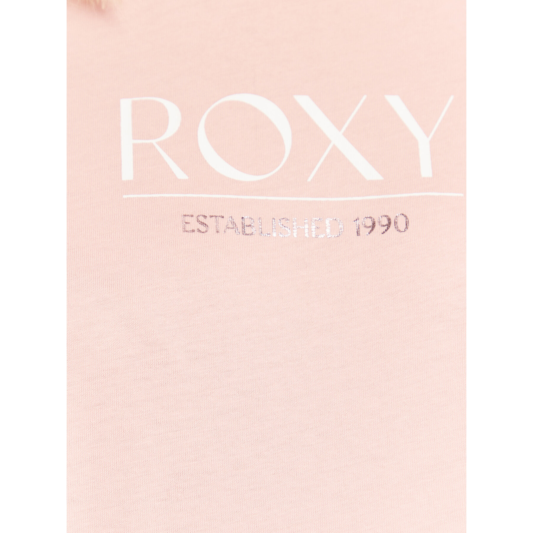 Roxy Тишърт Noon Ocean ERJZT05424 Розов Regular Fit - Pepit.bg