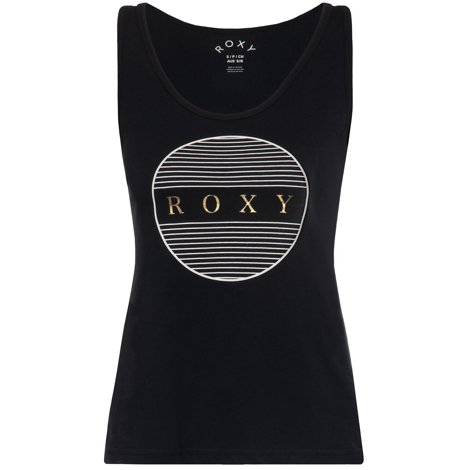 Roxy Топ ERJZT04806 Черен Regular Fit - Pepit.bg