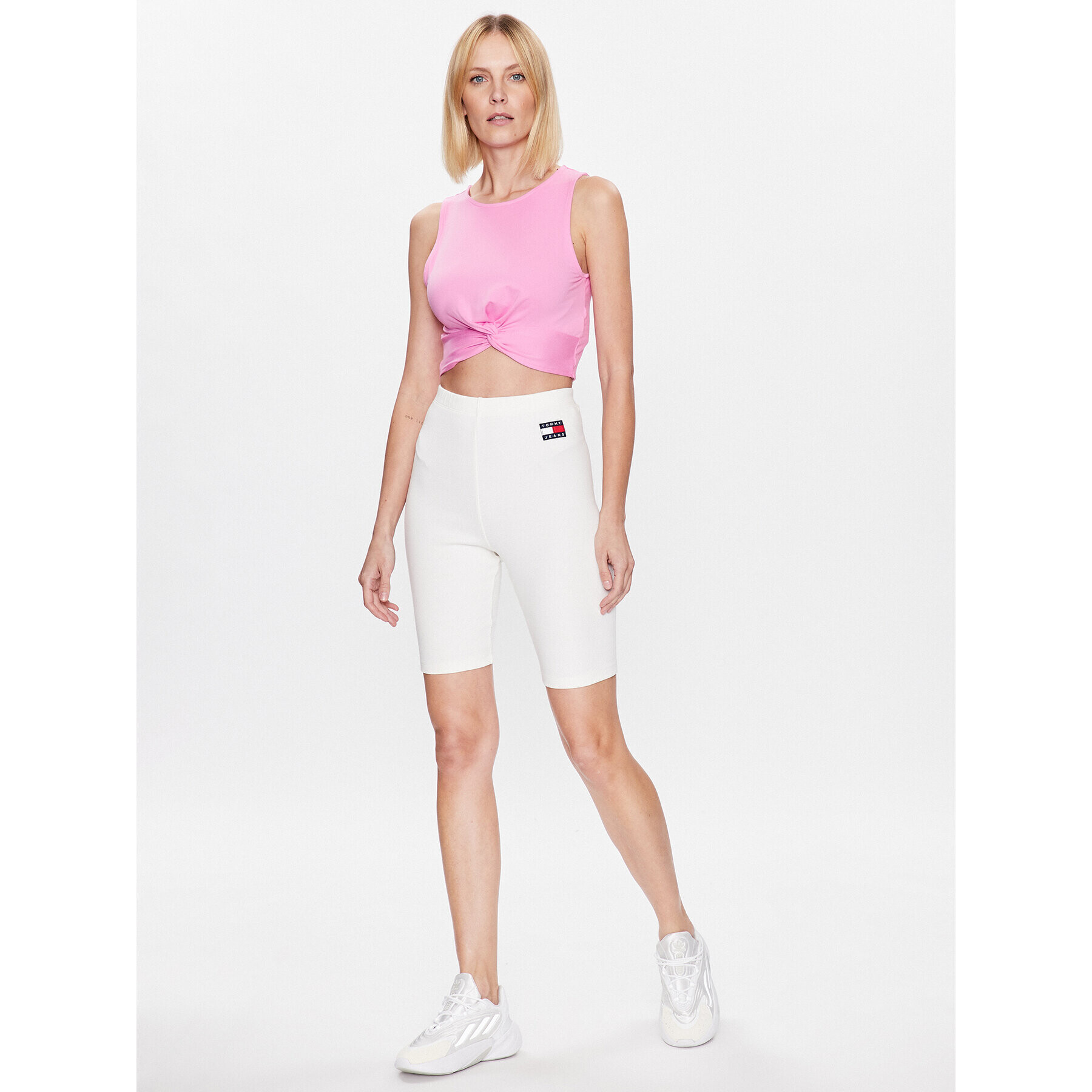 Roxy топ Naturally Active ERJKT03978 Розов Cropped Fit - Pepit.bg