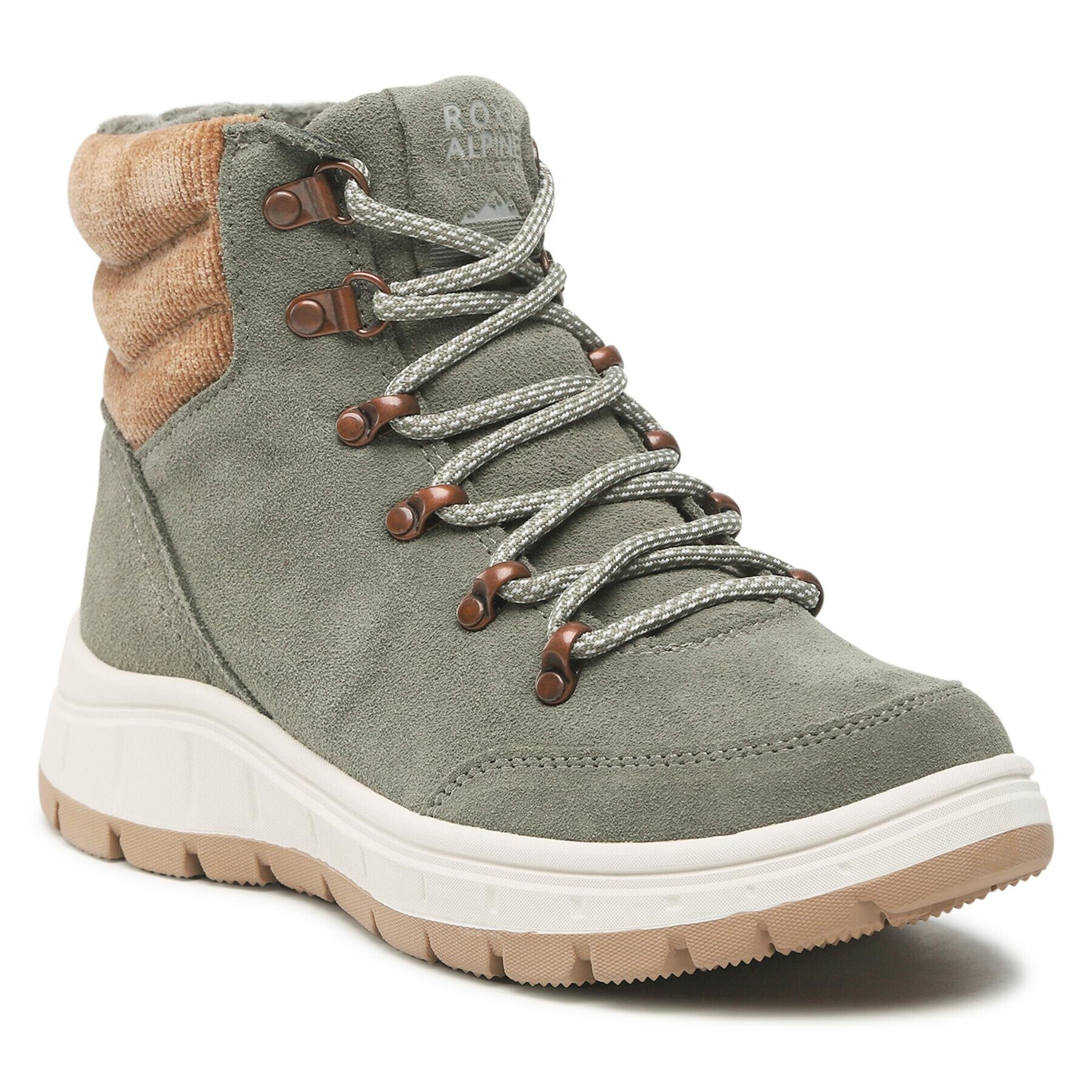 Roxy Туристически oбувки ARJB700723 Зелен - Pepit.bg