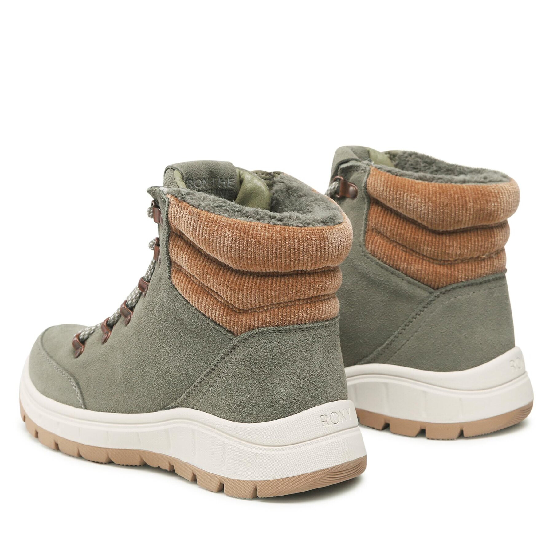 Roxy Туристически oбувки ARJB700723 Зелен - Pepit.bg