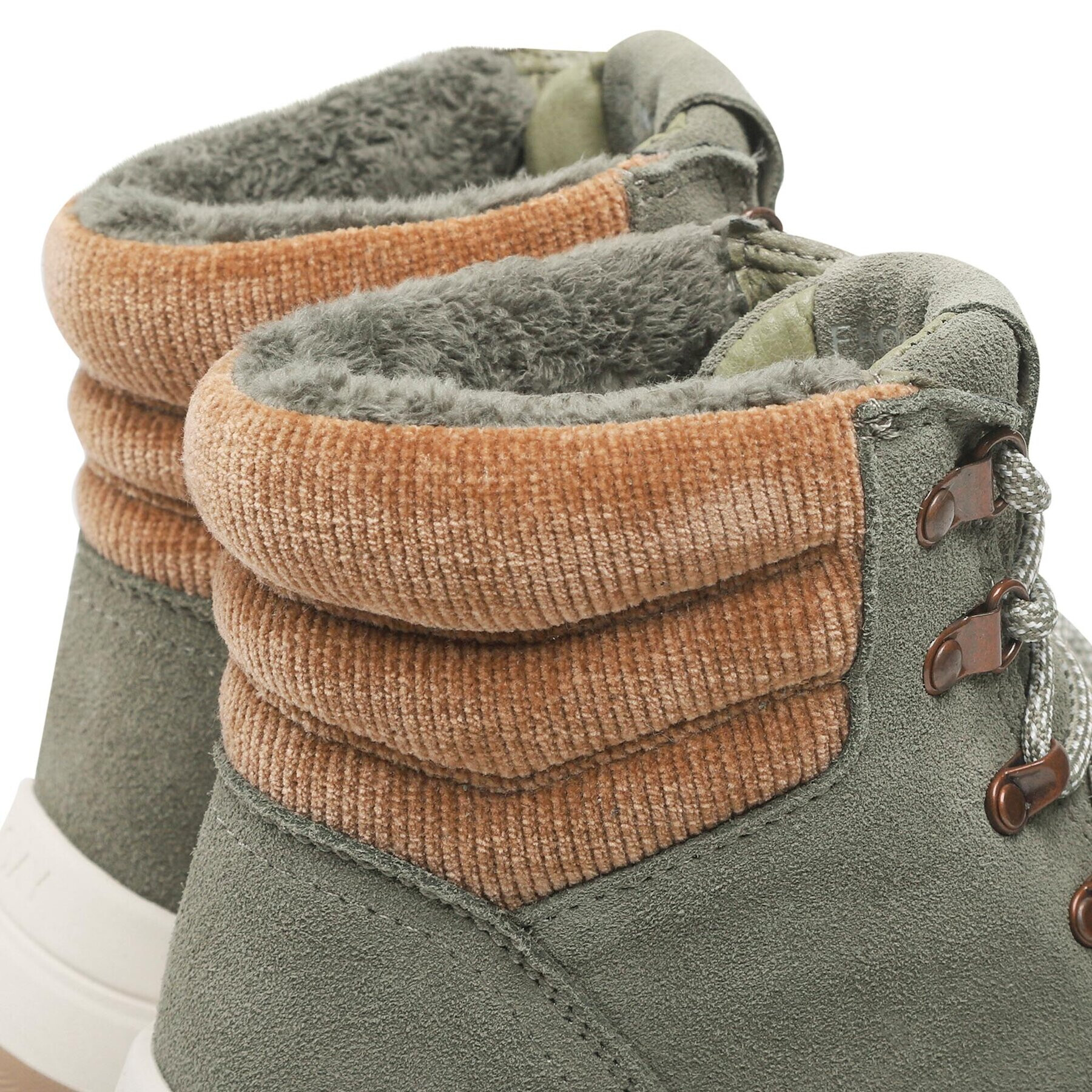 Roxy Туристически oбувки ARJB700723 Зелен - Pepit.bg