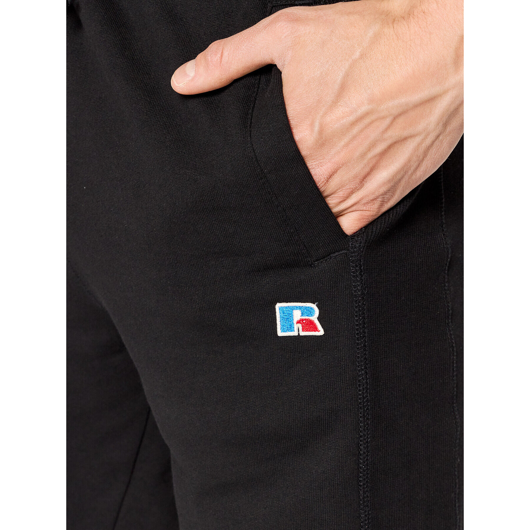 Russell Athletic Долнище анцуг Ernest E26151 Черен Regular Fit - Pepit.bg