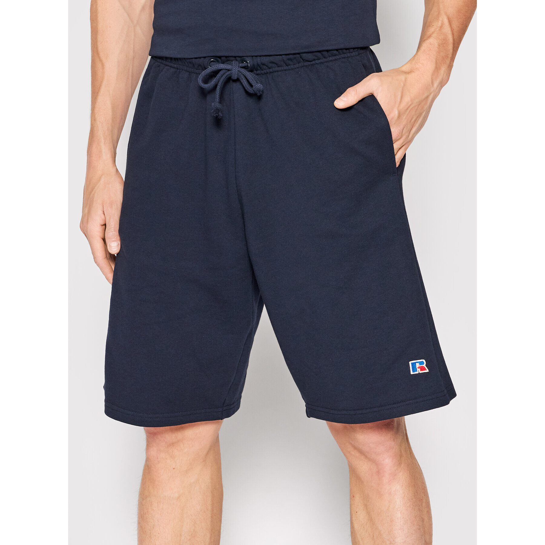 Russell Athletic Спортни шорти Forester E26131 Тъмносин Regular Fit - Pepit.bg
