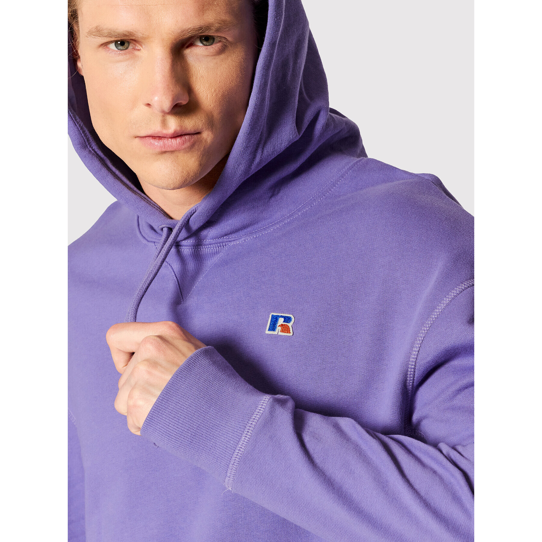 Russell Athletic Суитшърт Mason Виолетов Regular Fit - Pepit.bg
