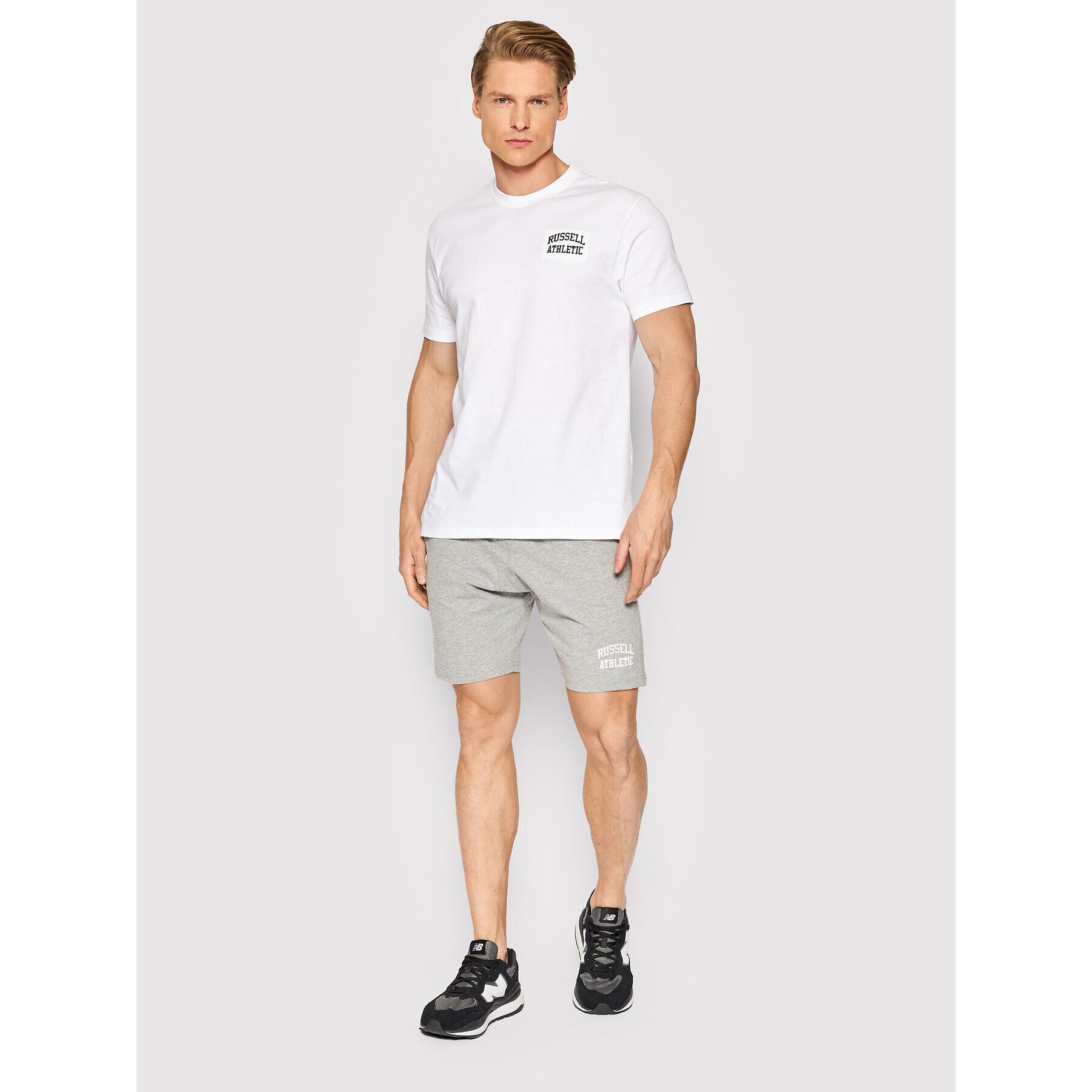 Russell Athletic Тишърт Al E26051 Бял Relaxed Fit - Pepit.bg