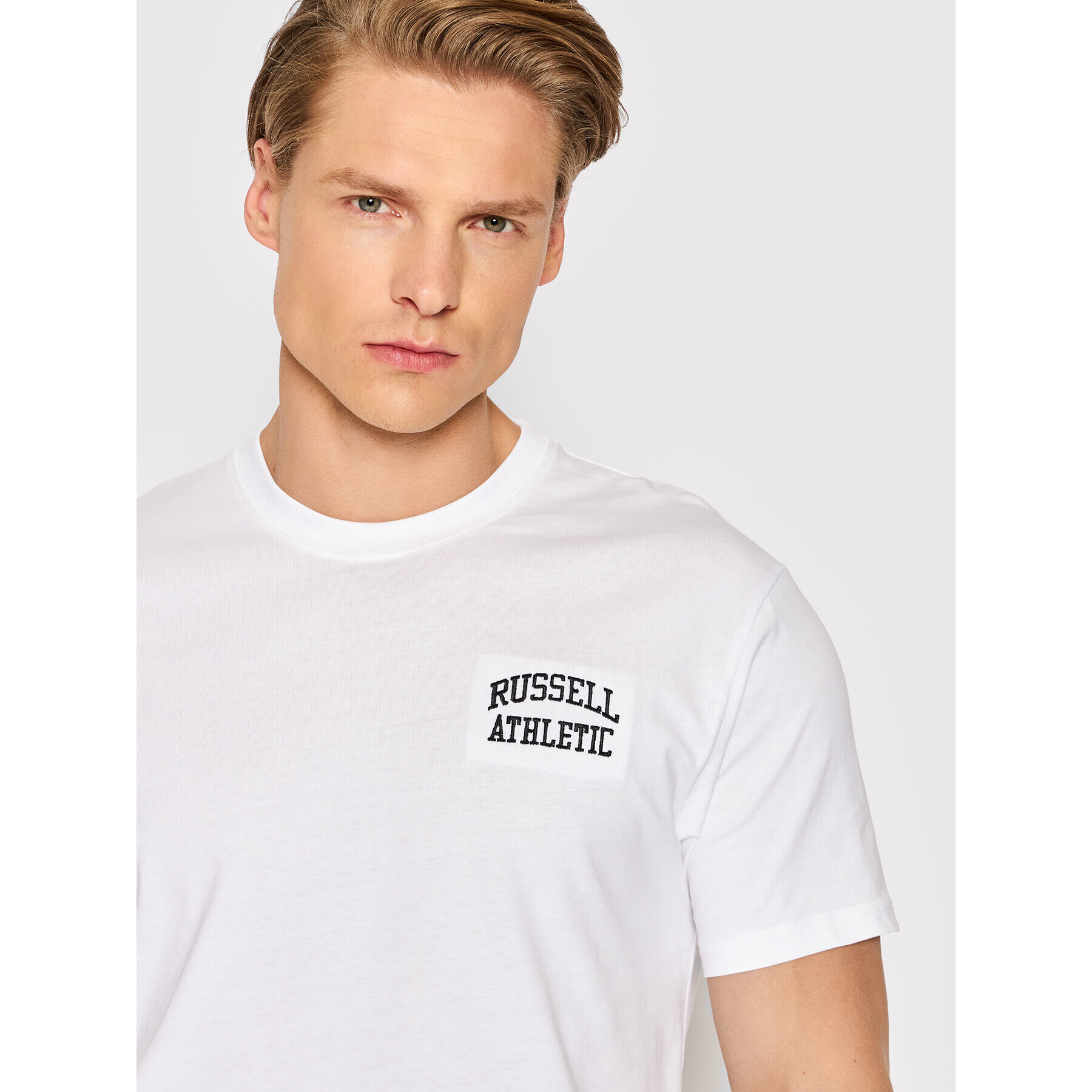 Russell Athletic Тишърт Al E26051 Бял Relaxed Fit - Pepit.bg